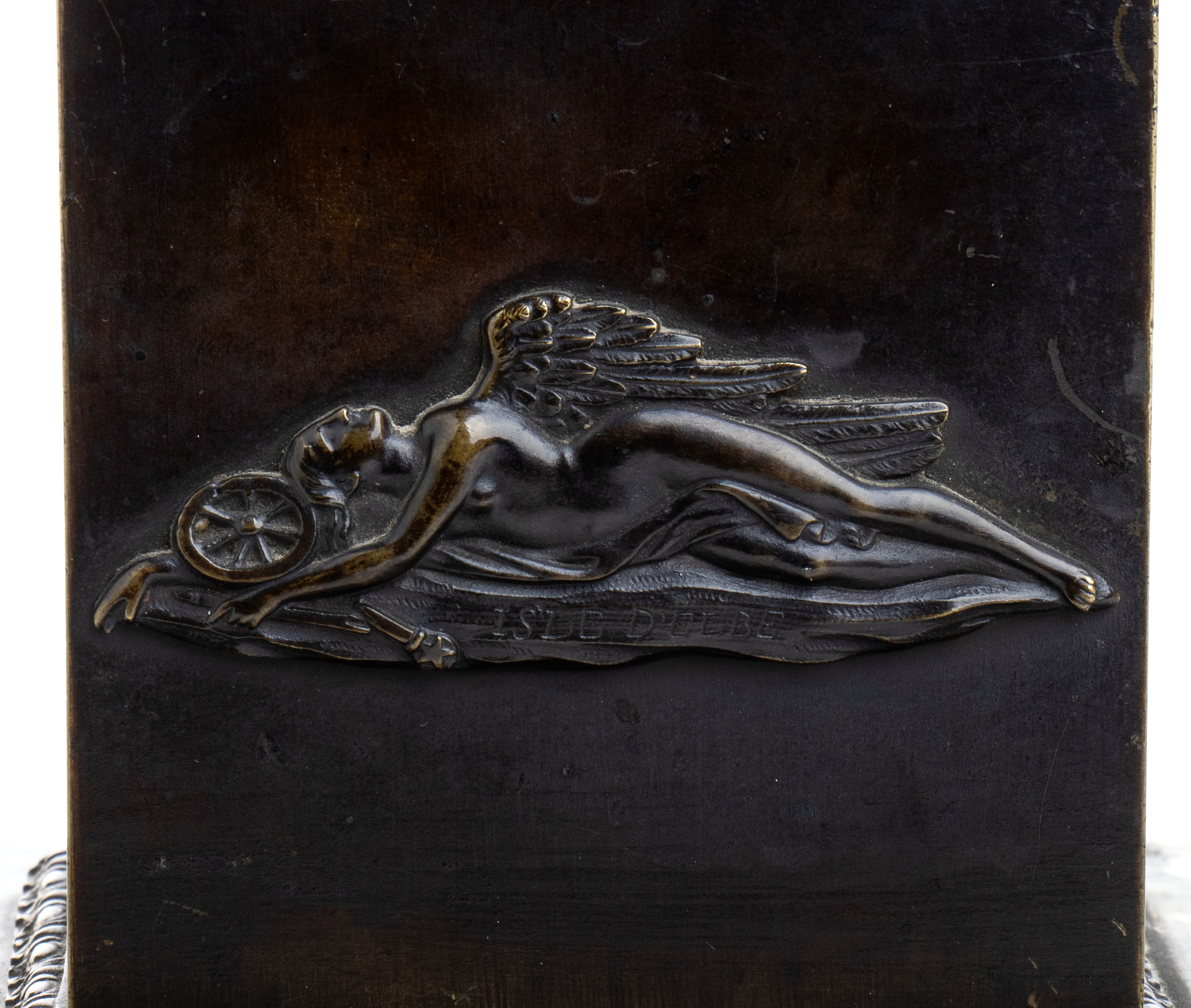 Scultura in Bronzo di Napoleone con Base in Marmo