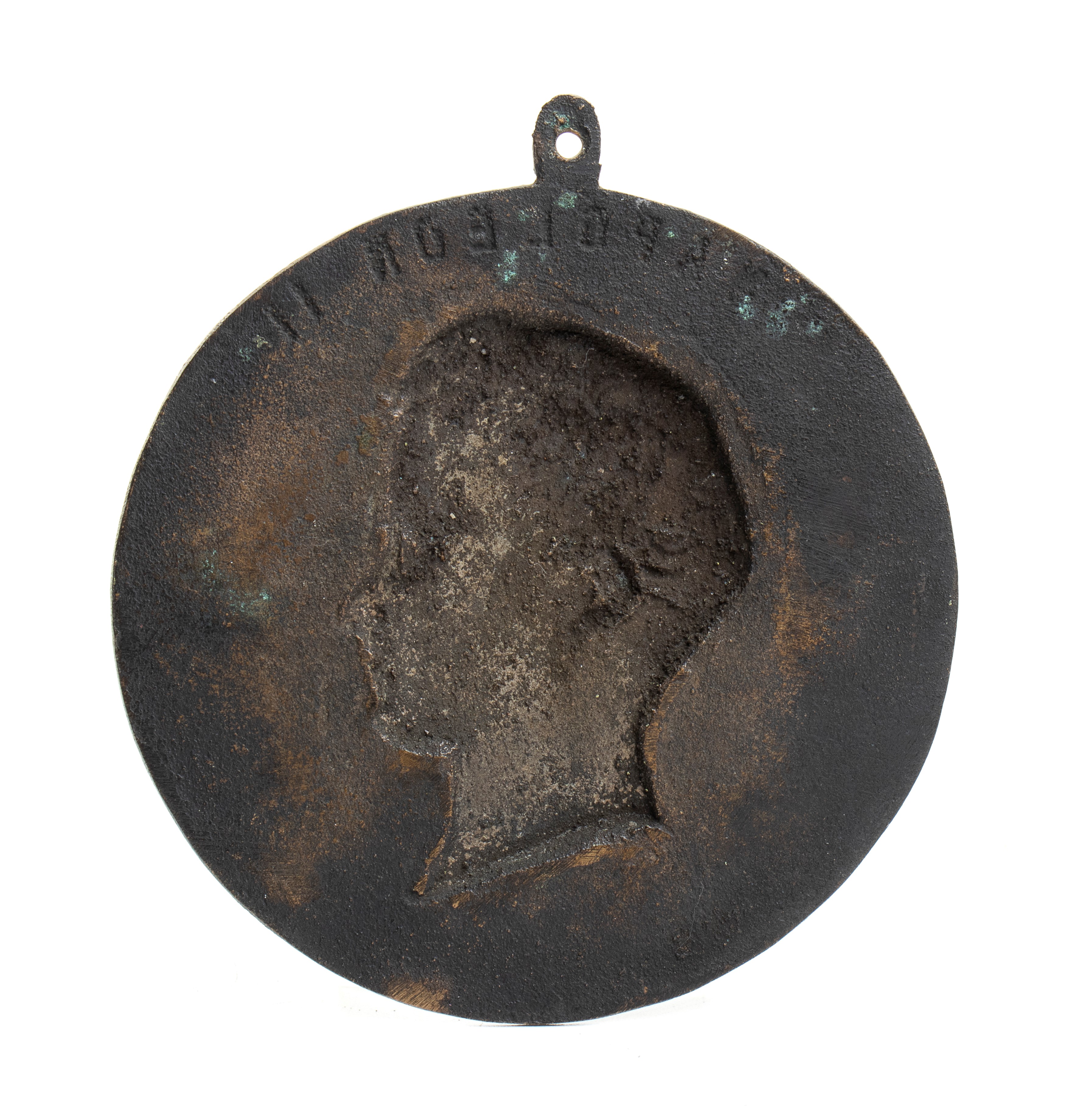 Placchetta in Bronzo Raffigurante Napoleone II