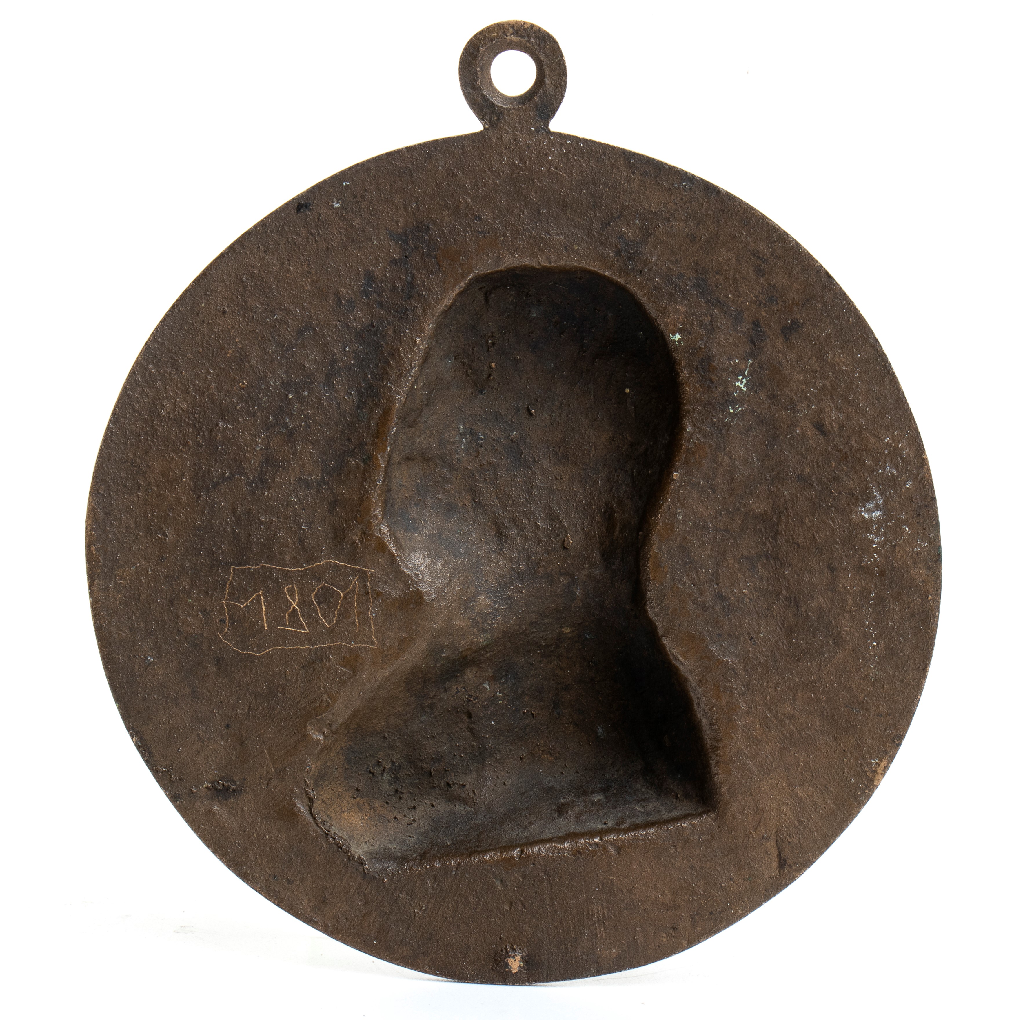 Placca in Bronzo Raffigurante il Busto di Napoleone