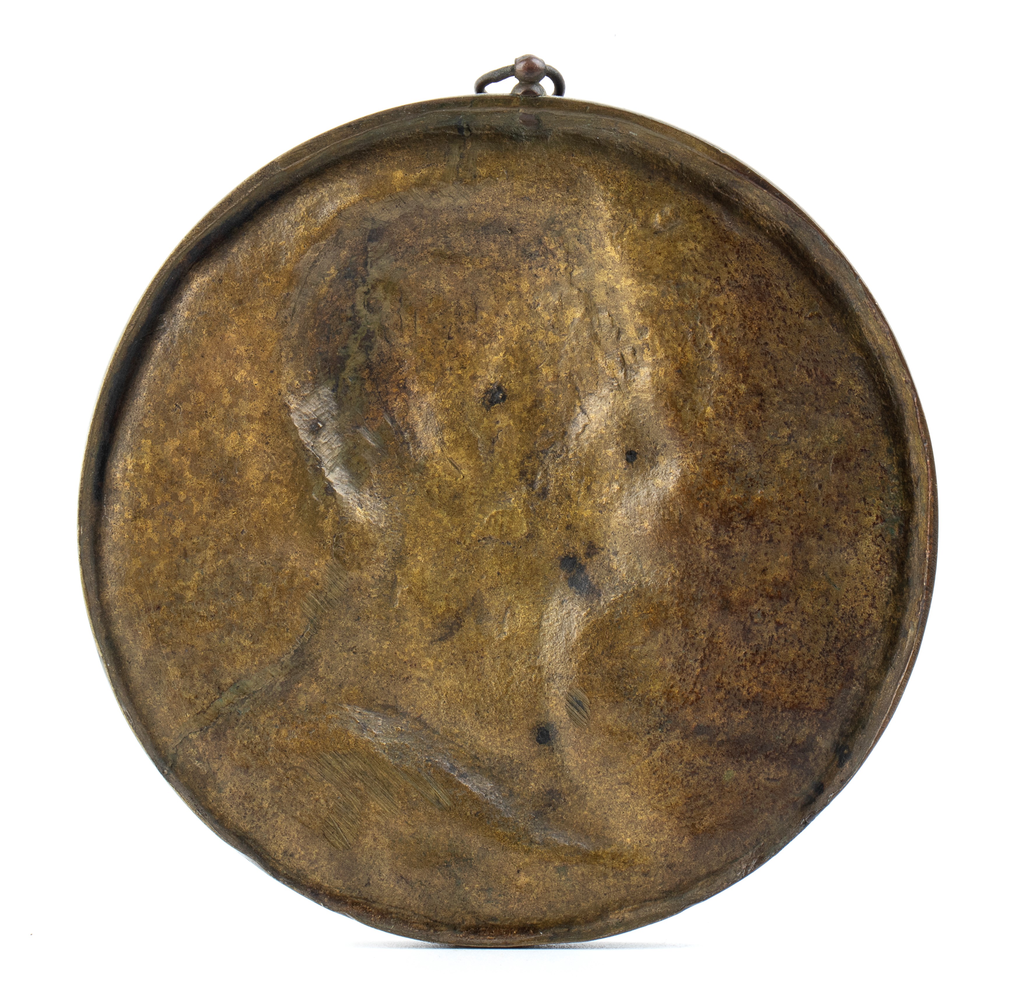Placca in Bronzo Raffigurante il Busto di Napoleone