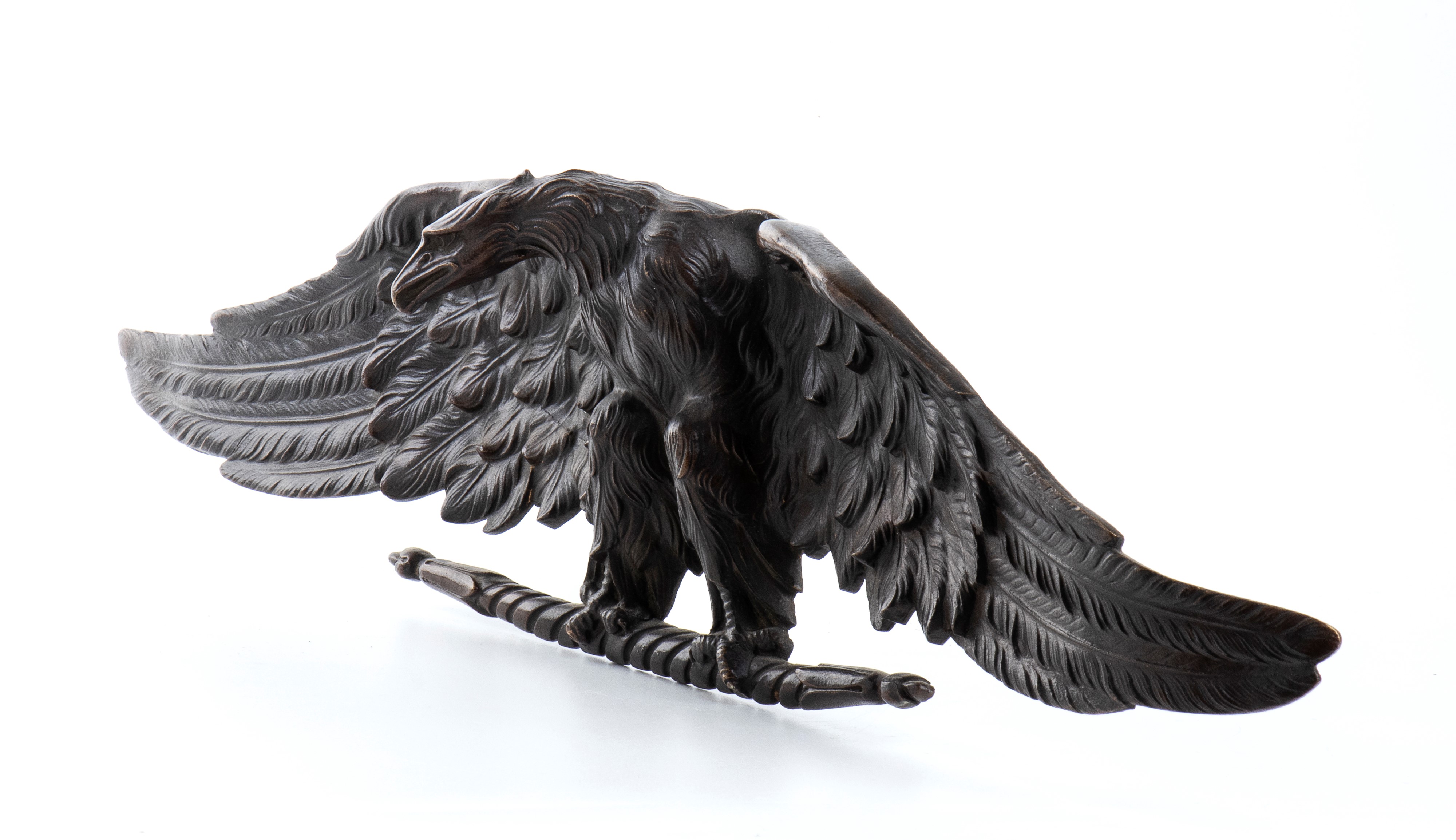 Grande Aquila Imperiale Napoleonica in Bronzo