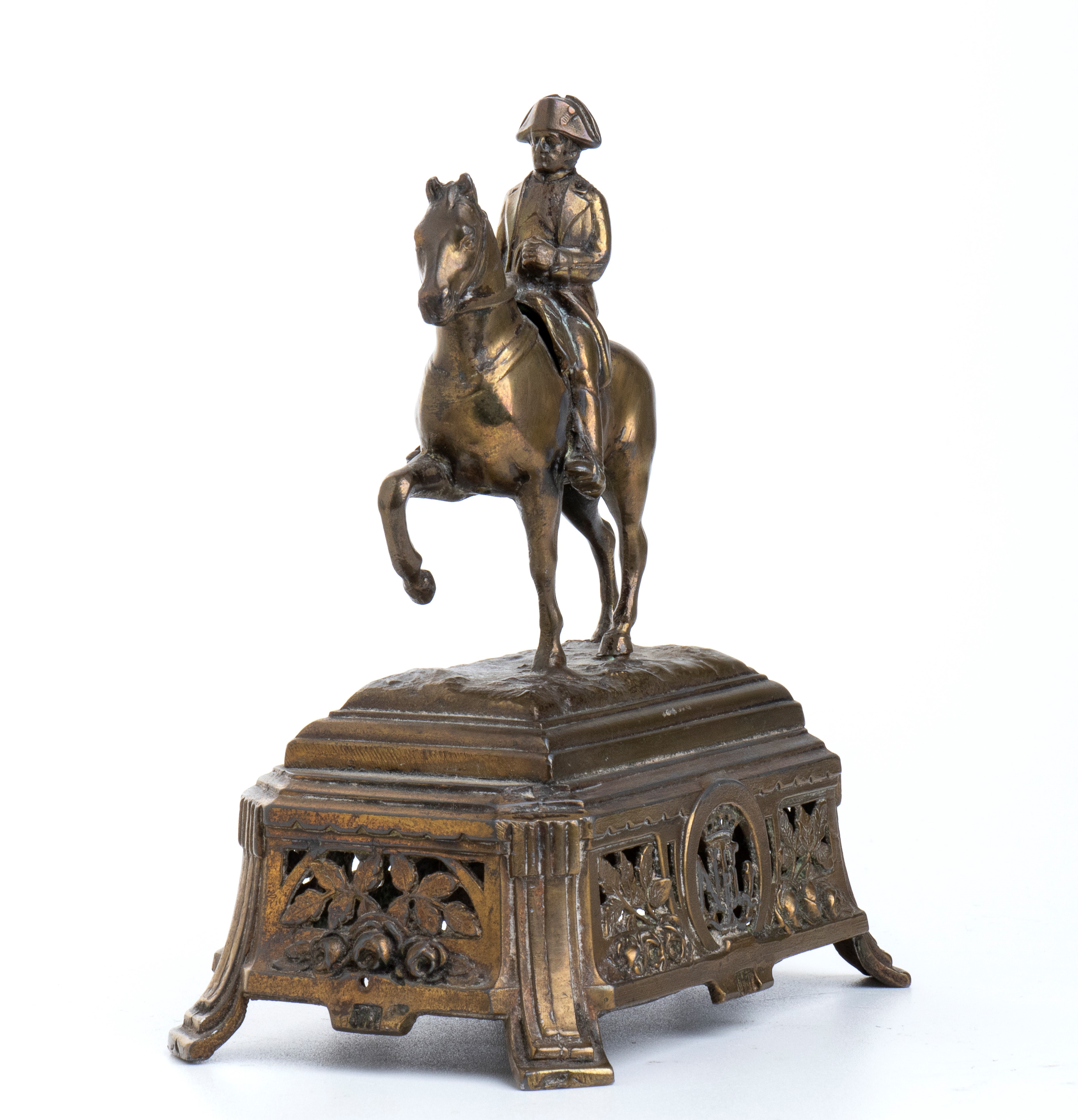 Piccola Scultura con Napoleone a Cavallo