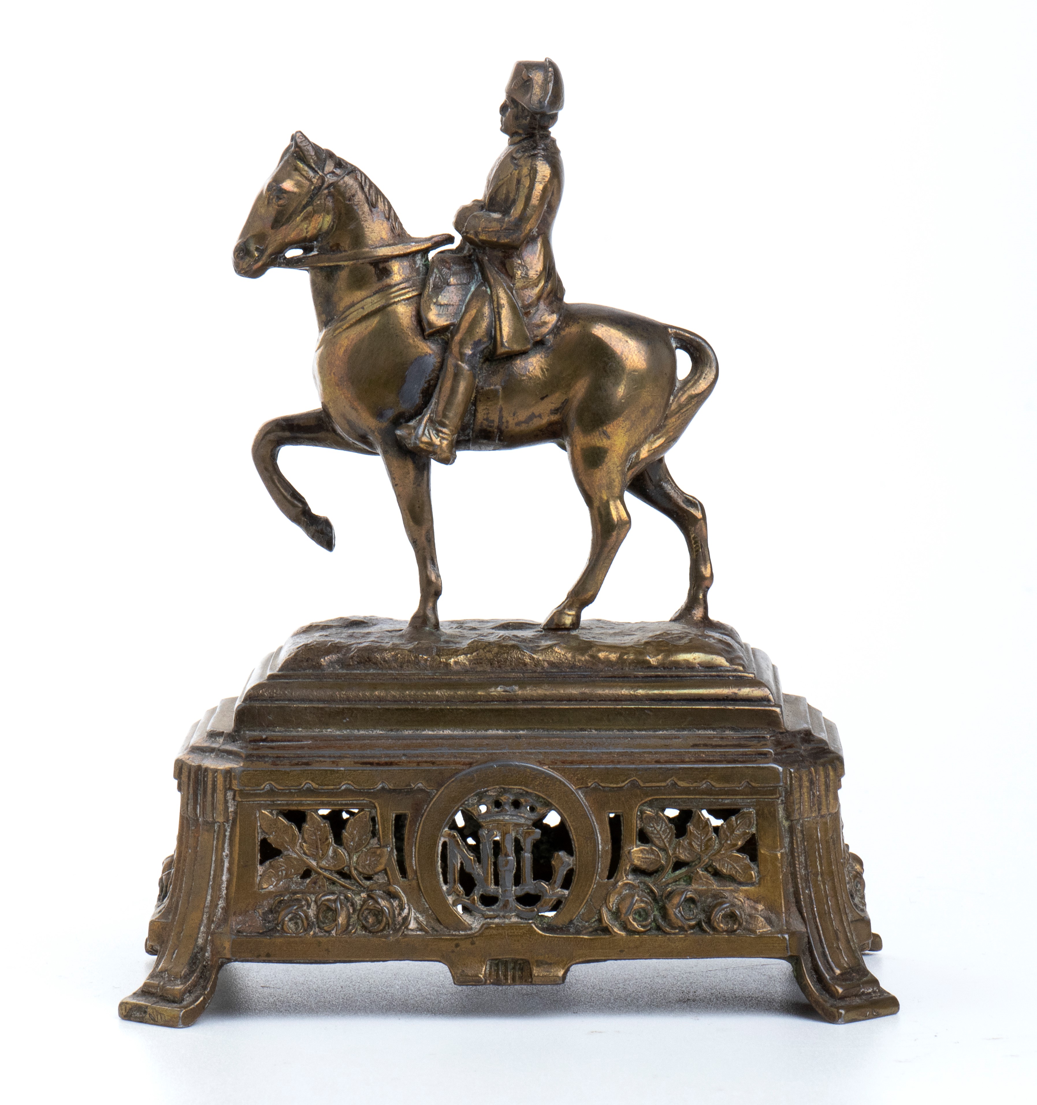 Piccola Scultura con Napoleone a Cavallo