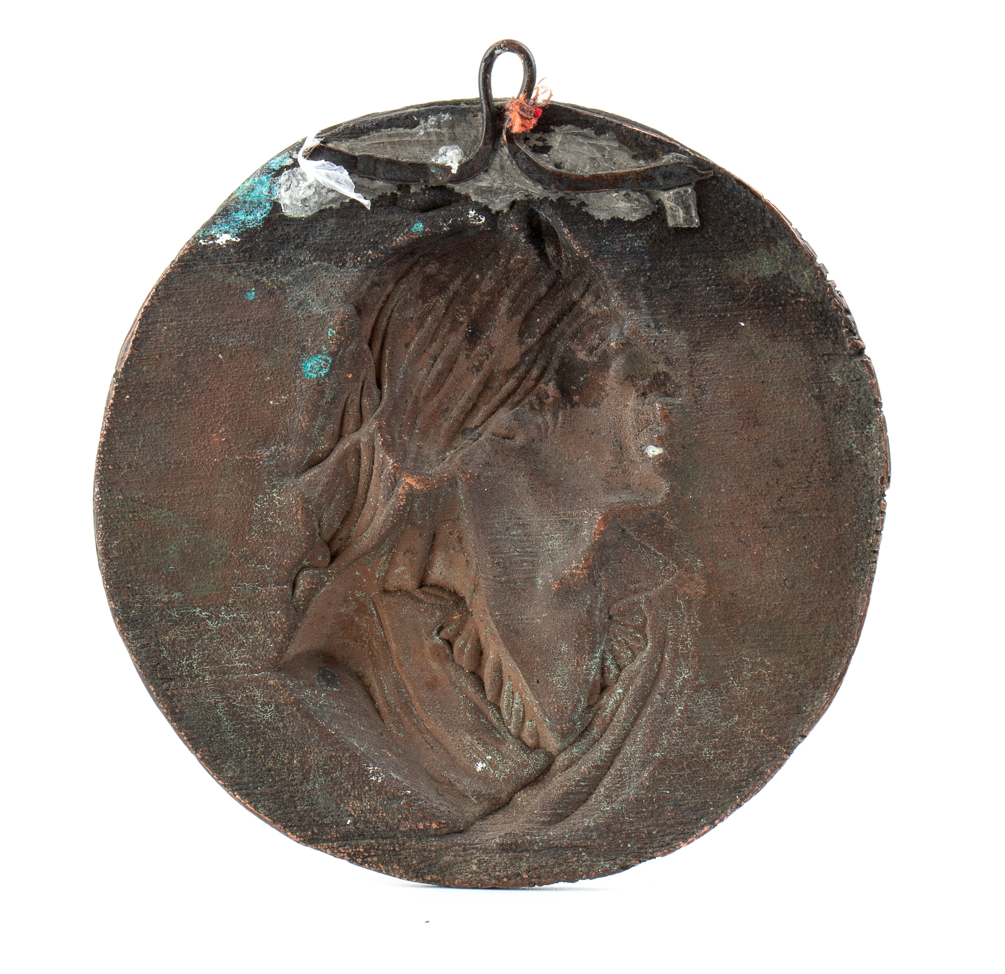 Placca in Rame Raffigurante Marat