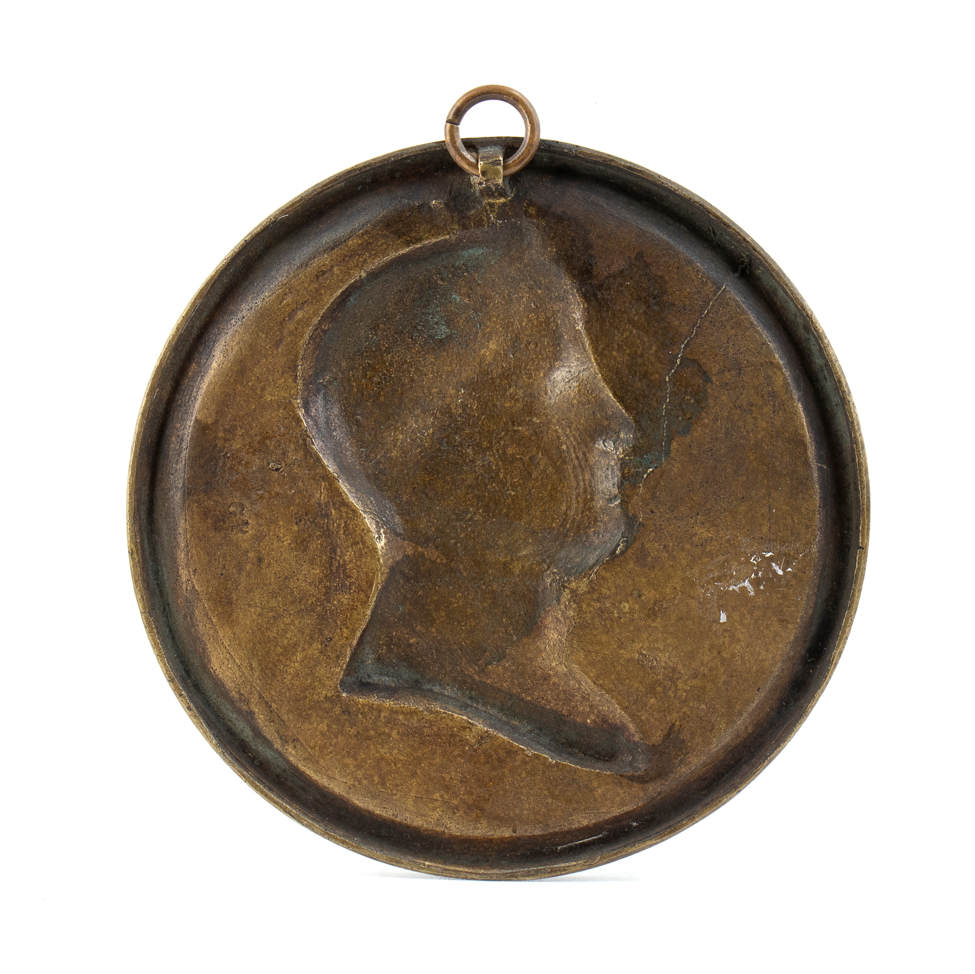 Placca in Bronzo Raffigurante Napoleone
