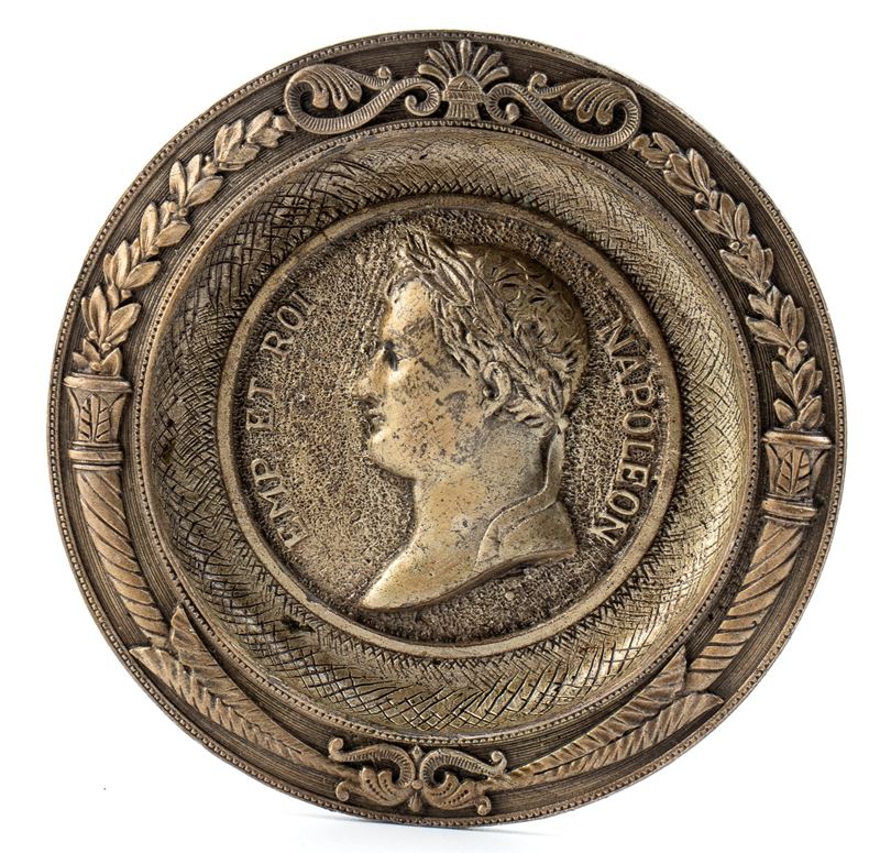 Piattino da Parete con Napoleone