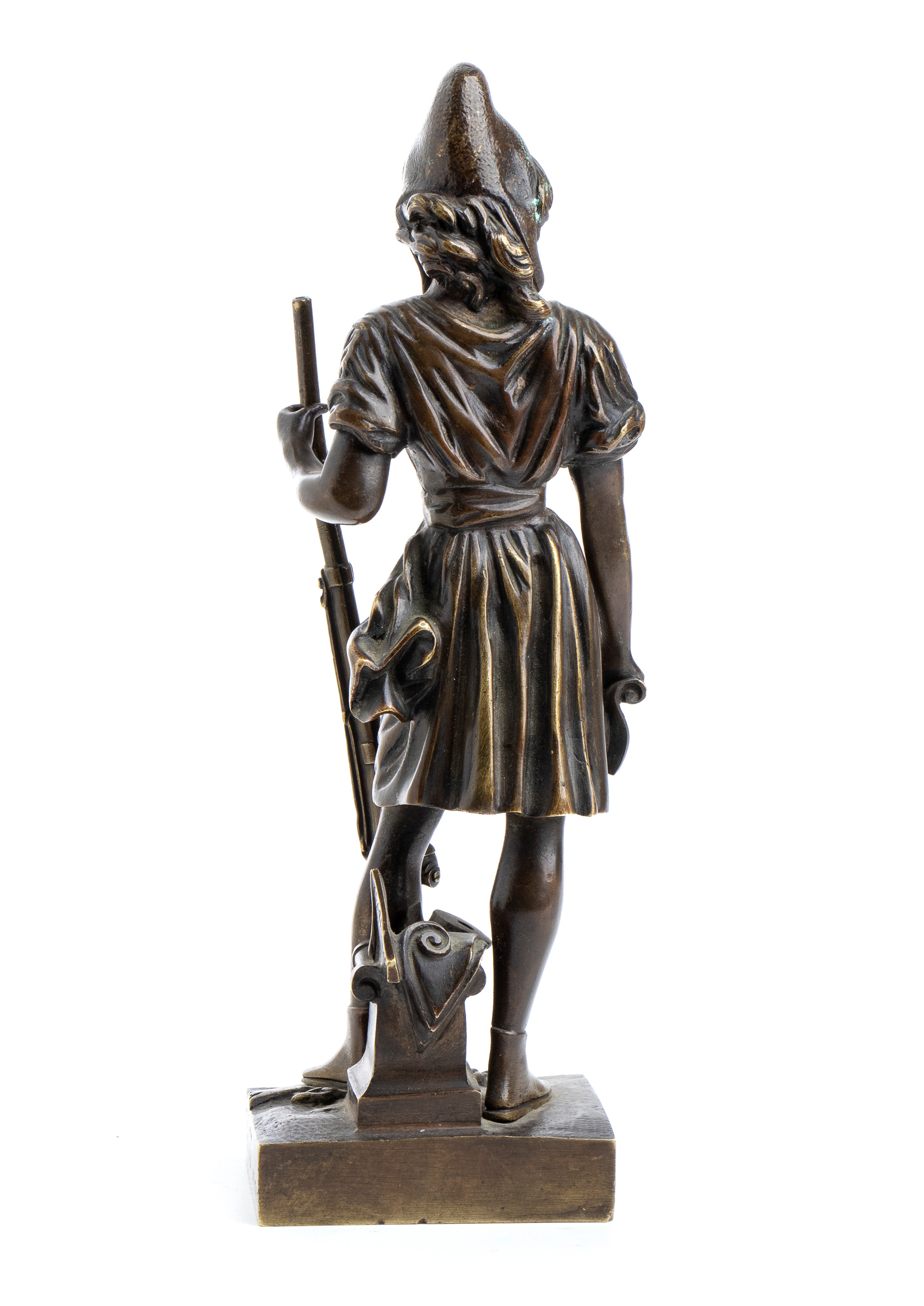 Scultura in Bronzo con Rappresentazione della Rivoluzione del 1830