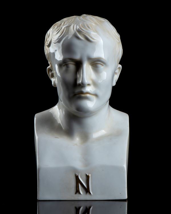 Busto di Napoleone in porcellana