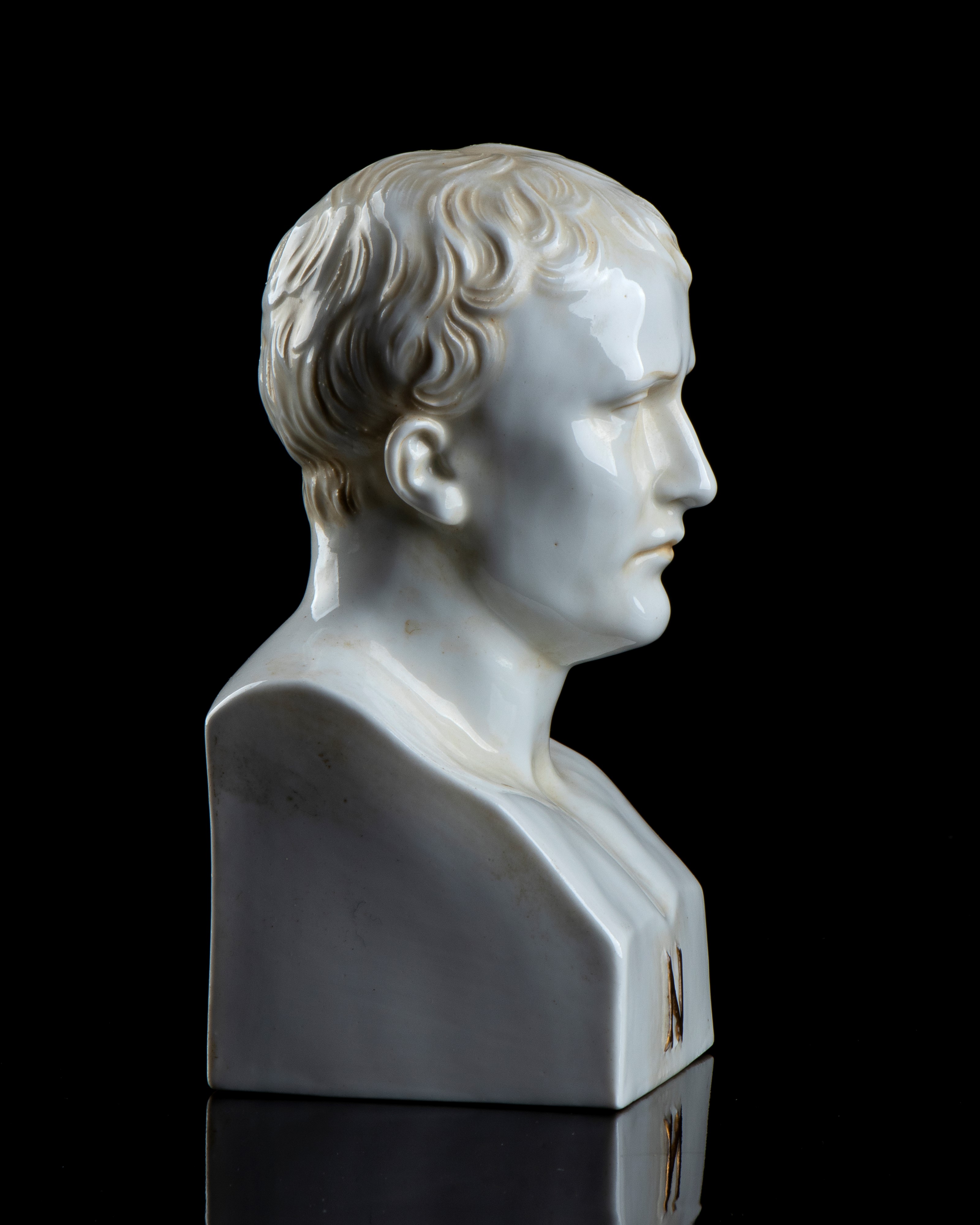Busto di Napoleone in Porcellana
