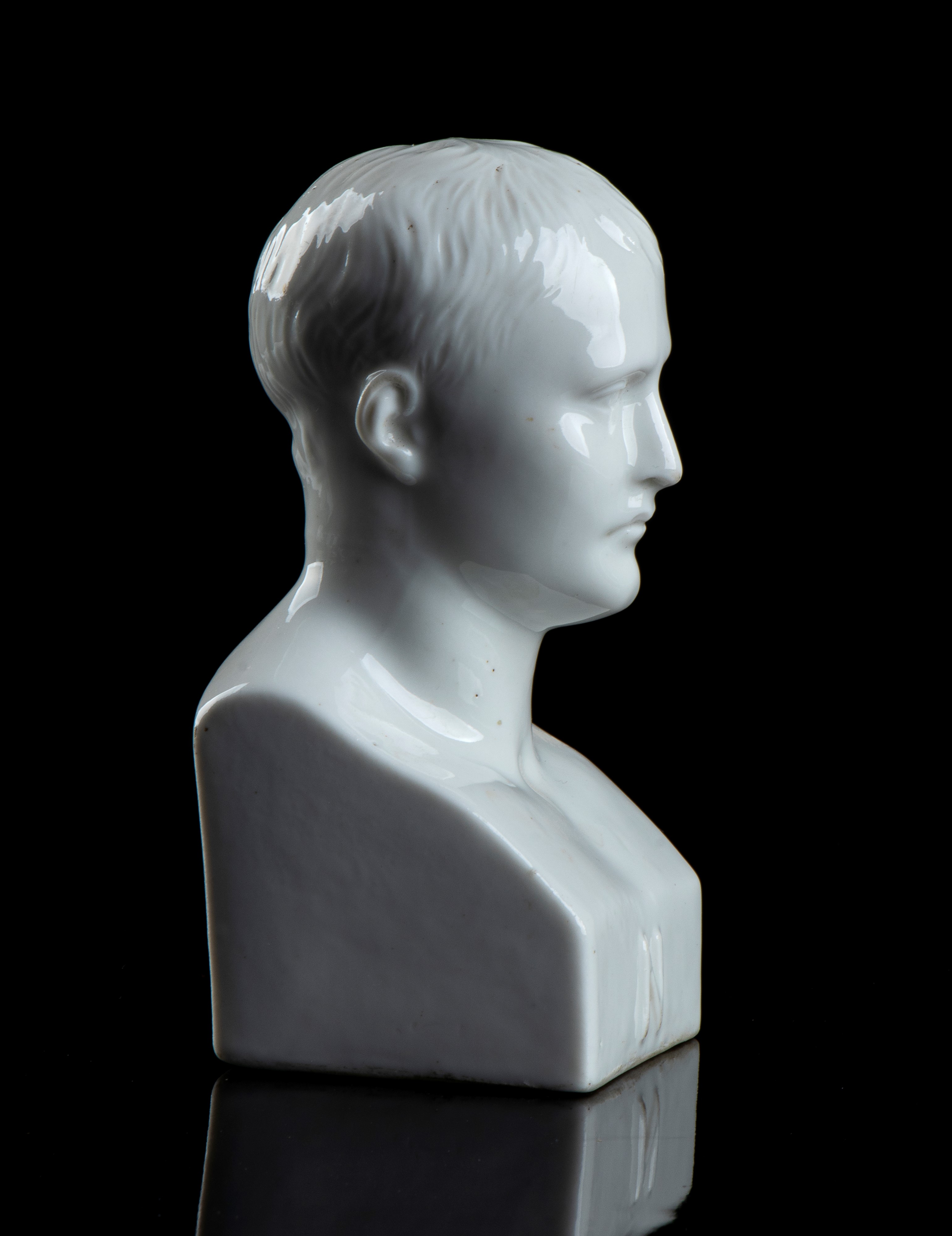 Piccolo Busto di Napoleone in Porcellana