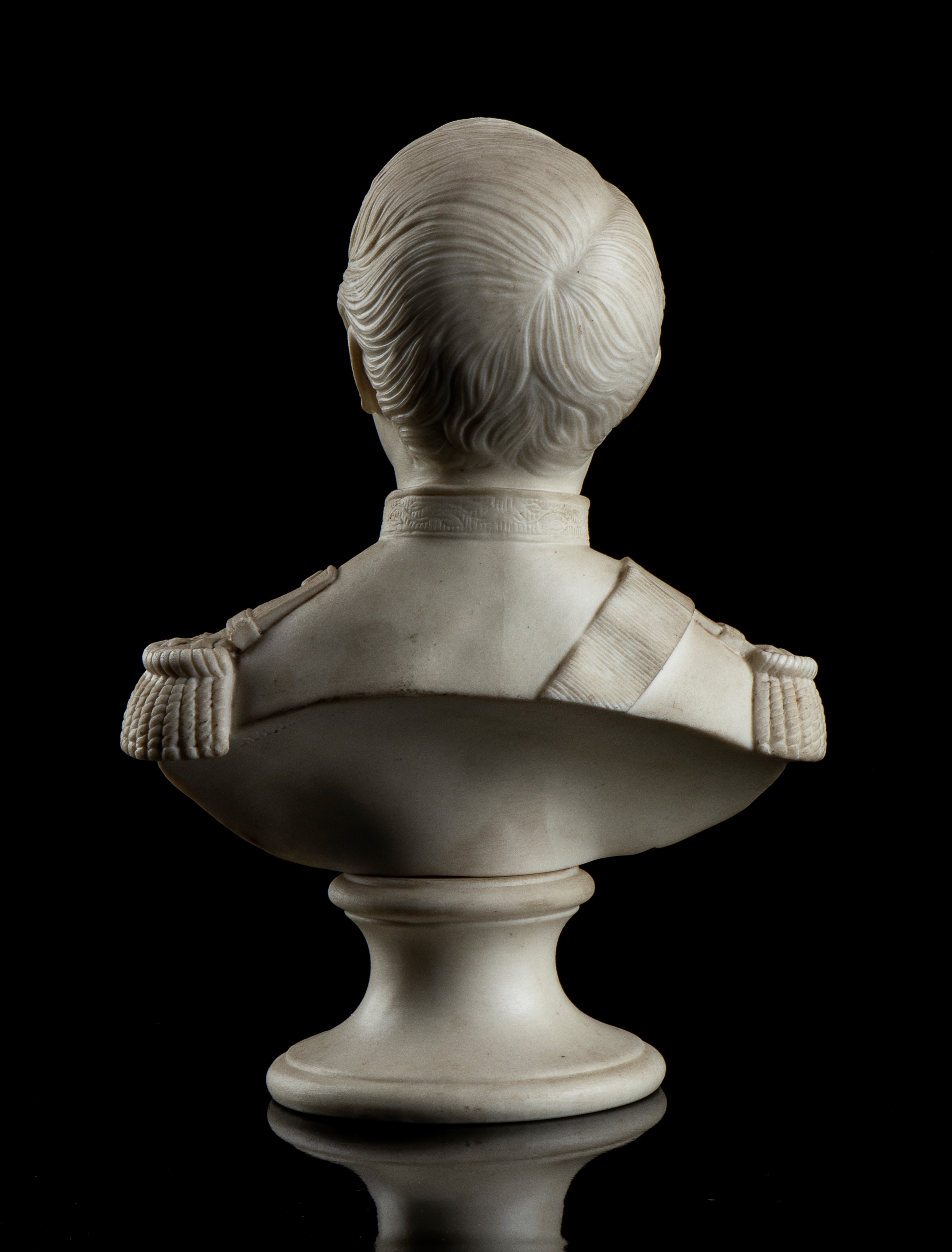 Busto di Napoleone III in Biscuit