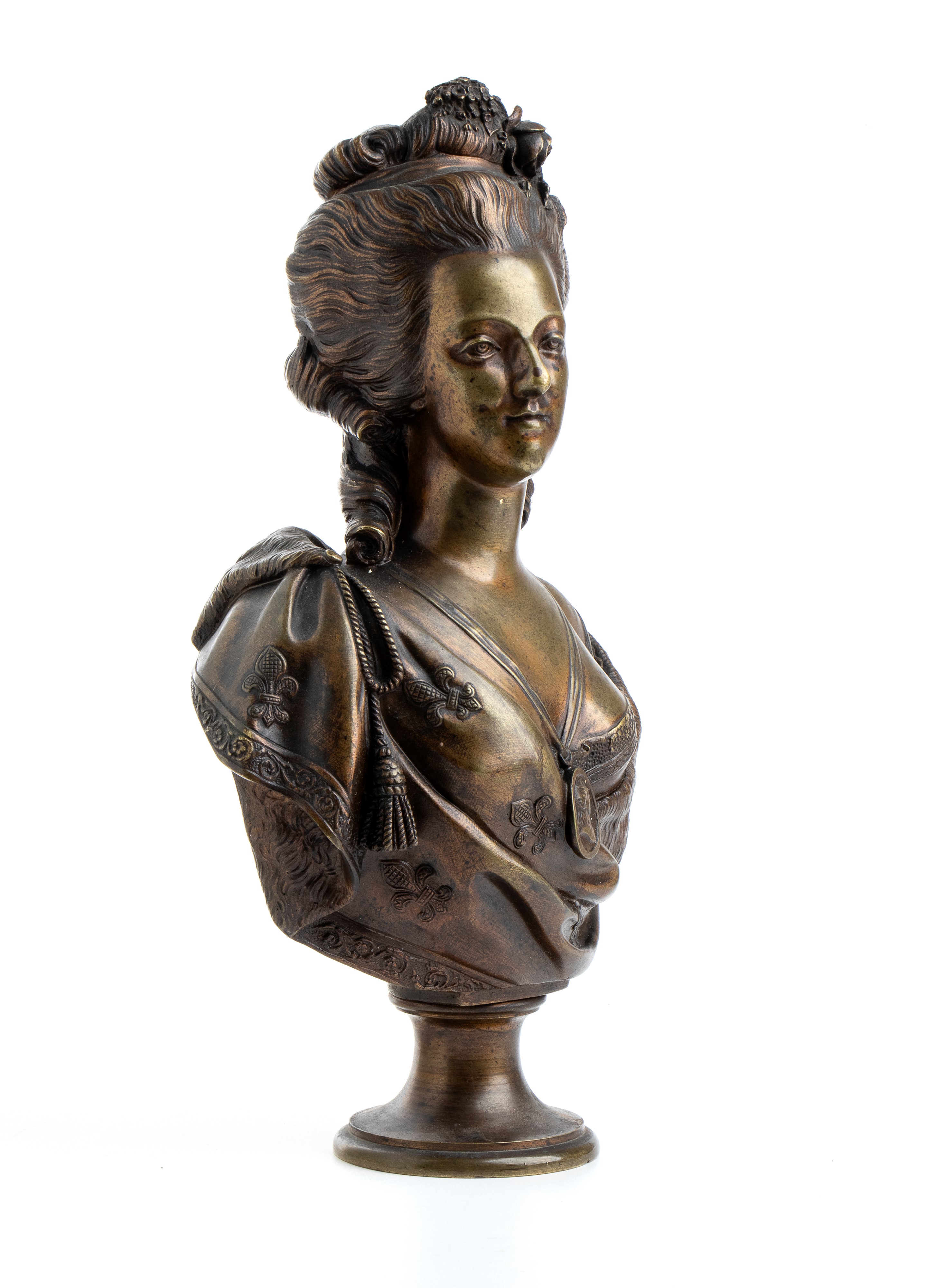 Grande Busto in Bronzo di Maria Antonietta