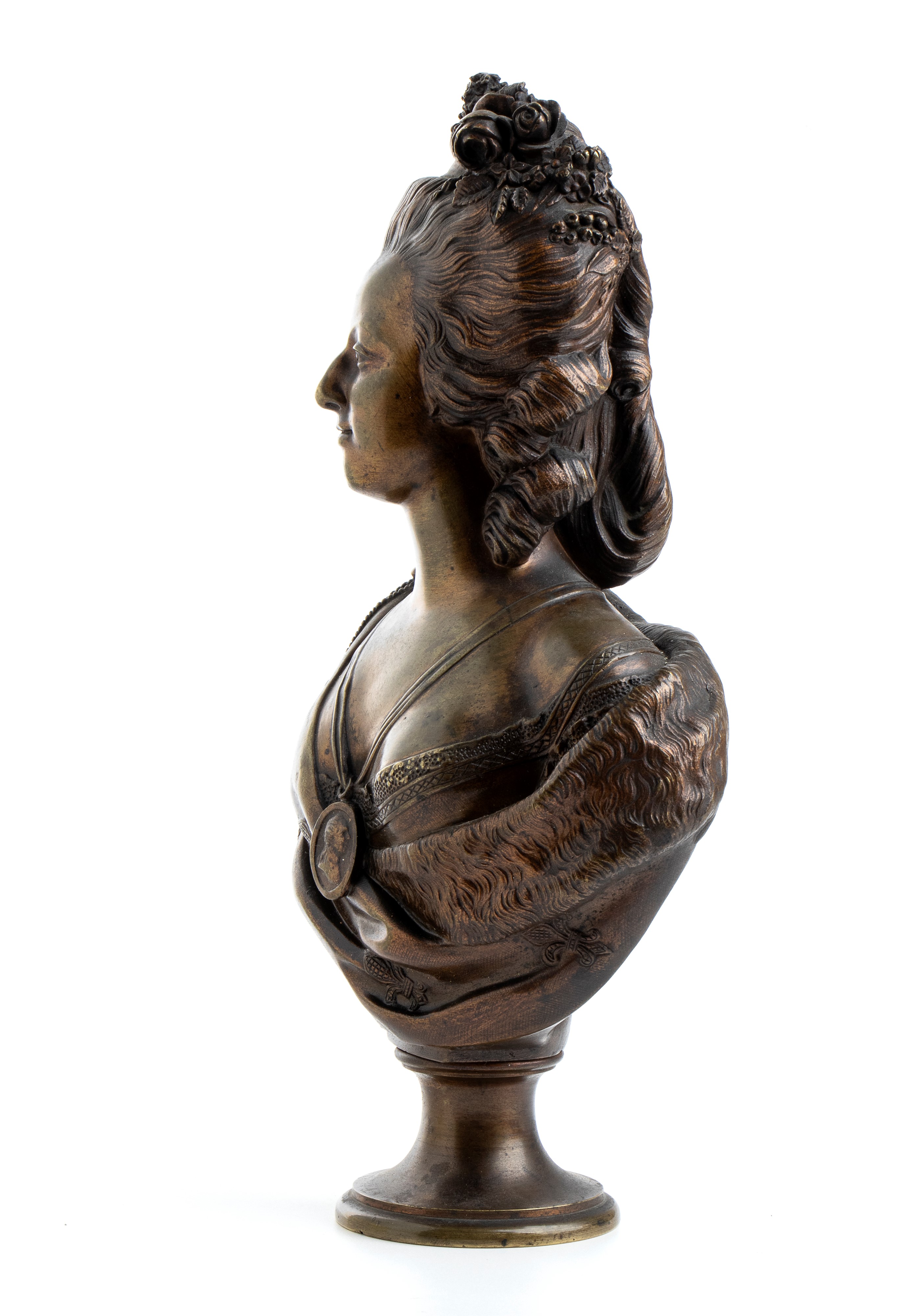 Grande Busto in Bronzo di Maria Antonietta