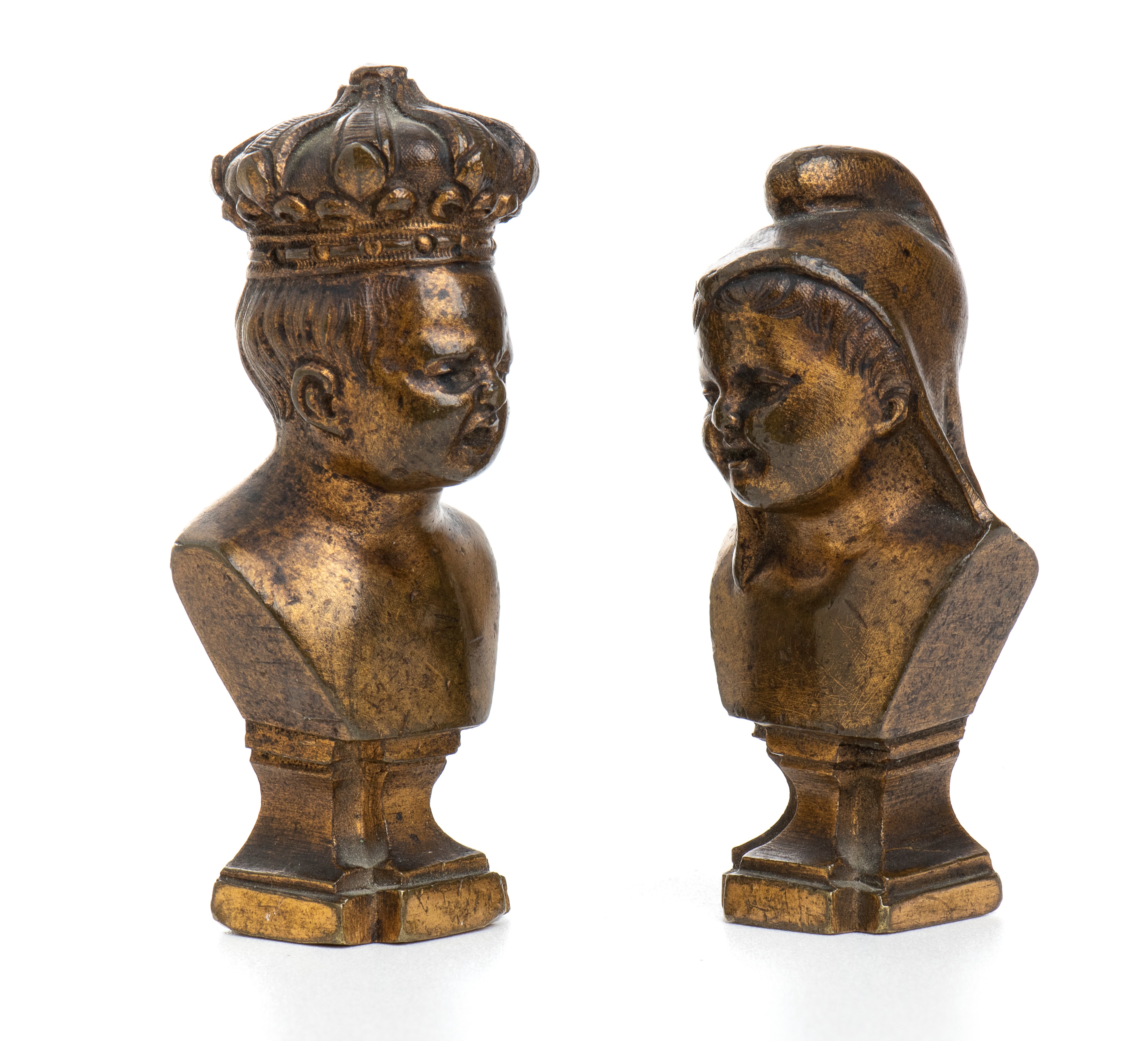 “jean Qui Rit” e “jean Qui Pleure” in Bronzo