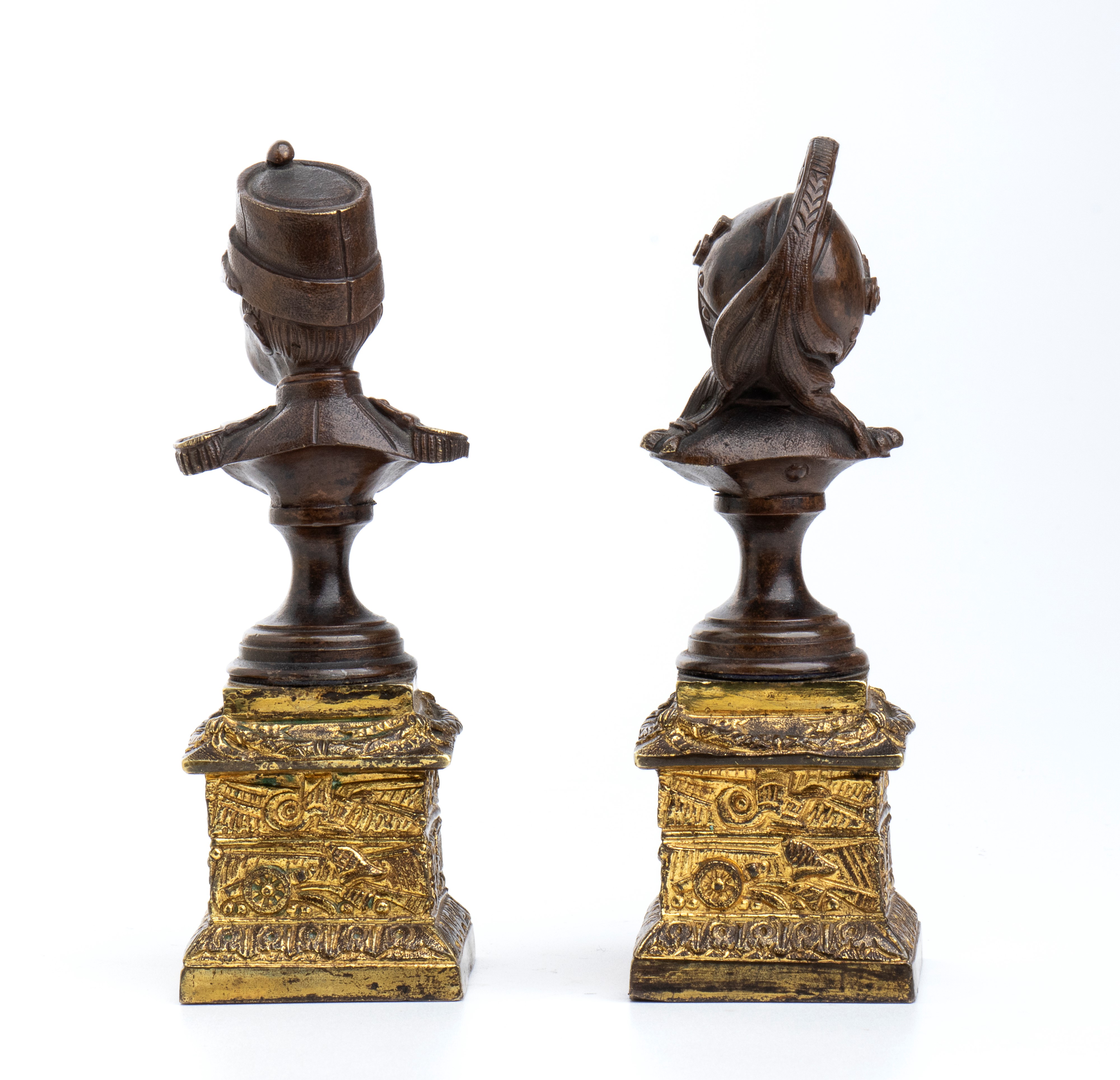 “jean Qui Rit” e “jean Qui Pleure” in Bronzo