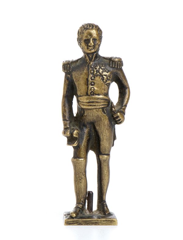 Bronzetto con ufficiale napoleonico