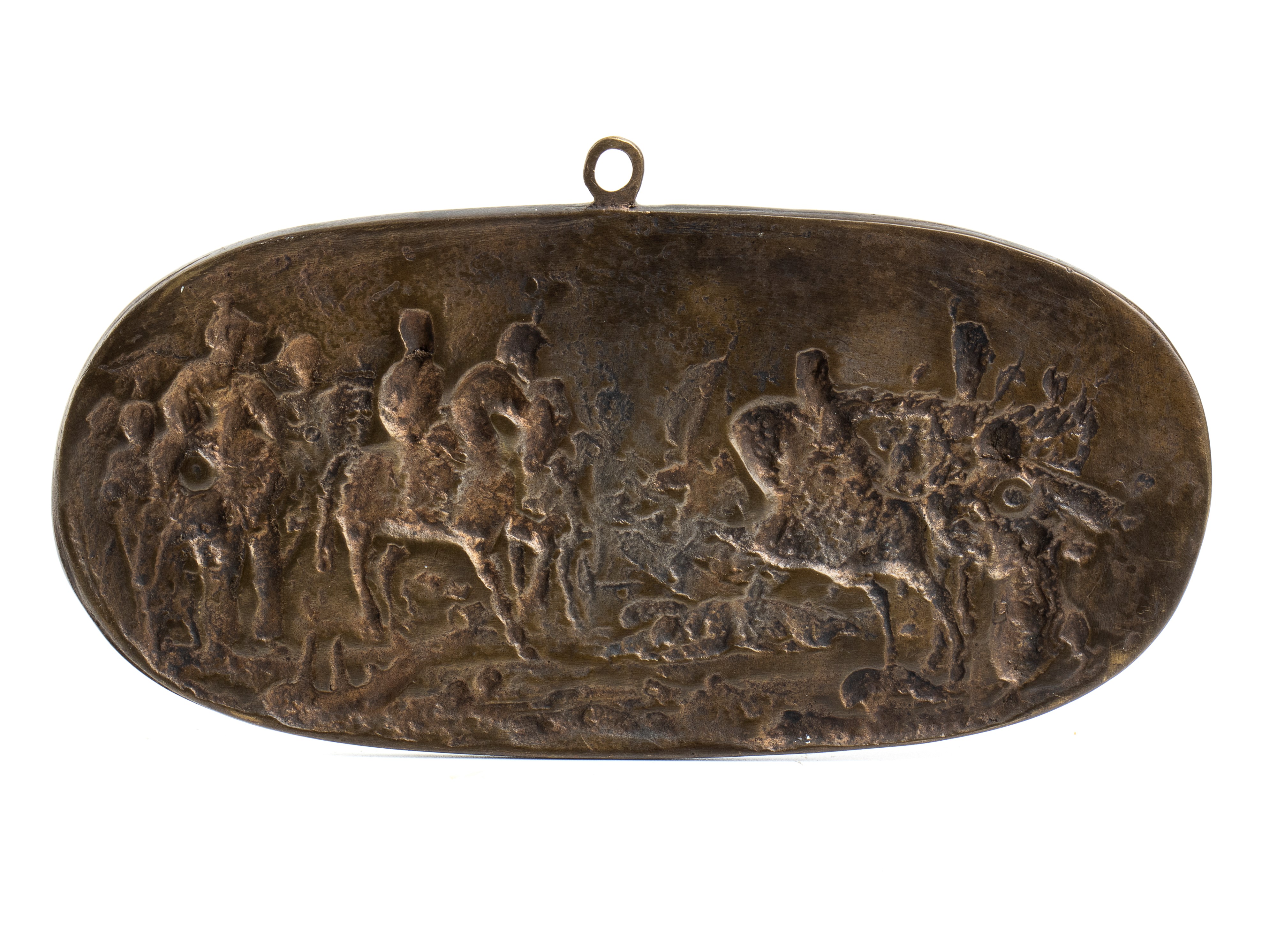 Placca Ovale in Bronzo