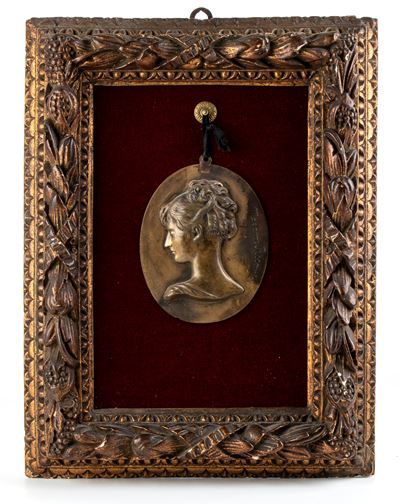 Placca in Bronzo Ad Altorilievo