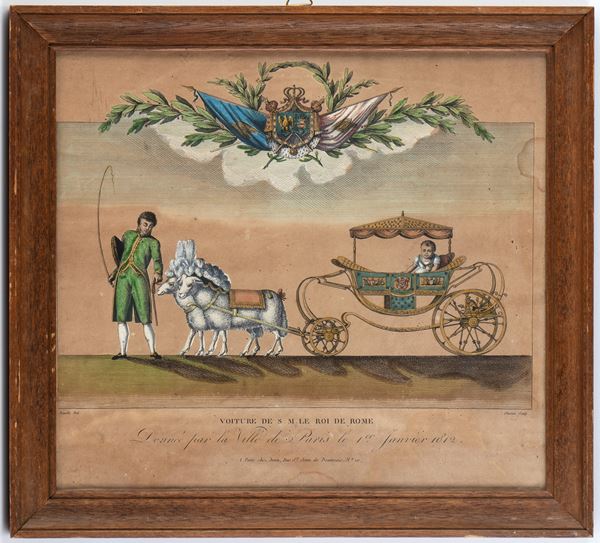 La carrozza regalata dalla città di Parigi all’Aiglon, metà del XIX secolo
