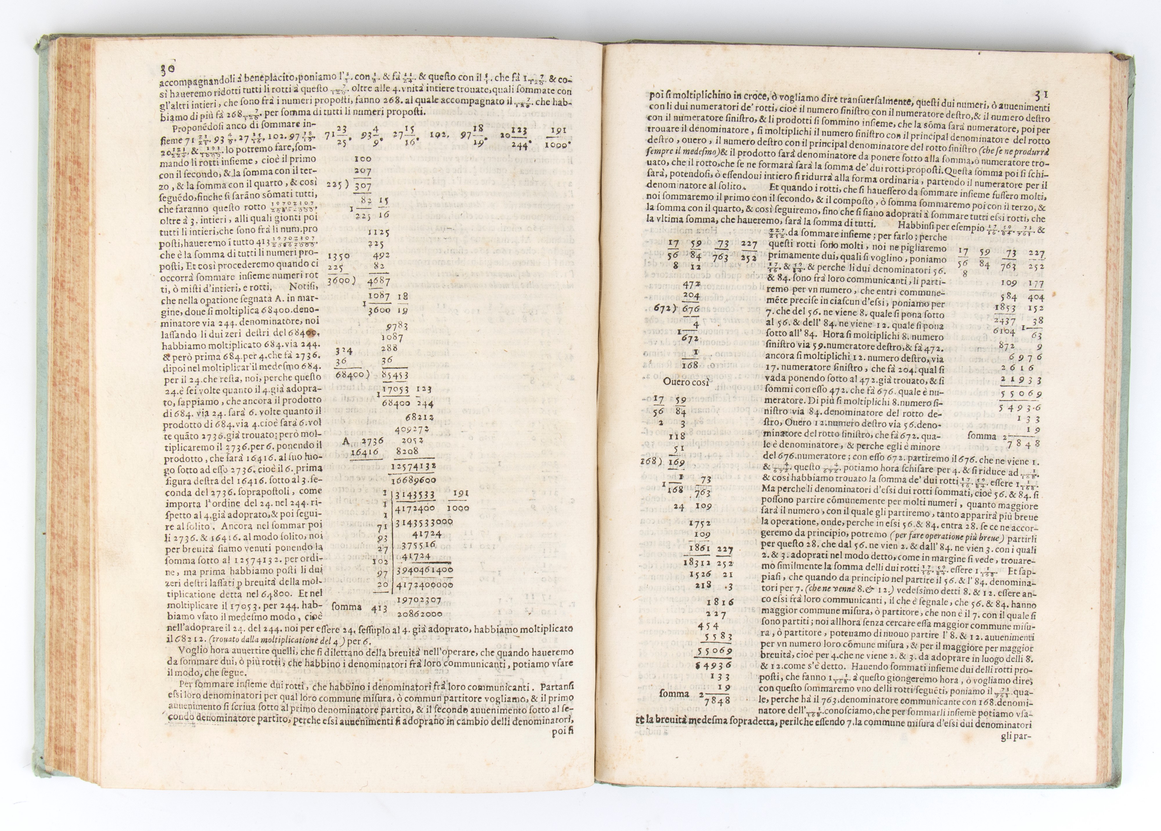 Cataldi Antonio Pietro Prima Parte della Aritmetica, Overo Elementi Pratici Delli Numeri - Second...