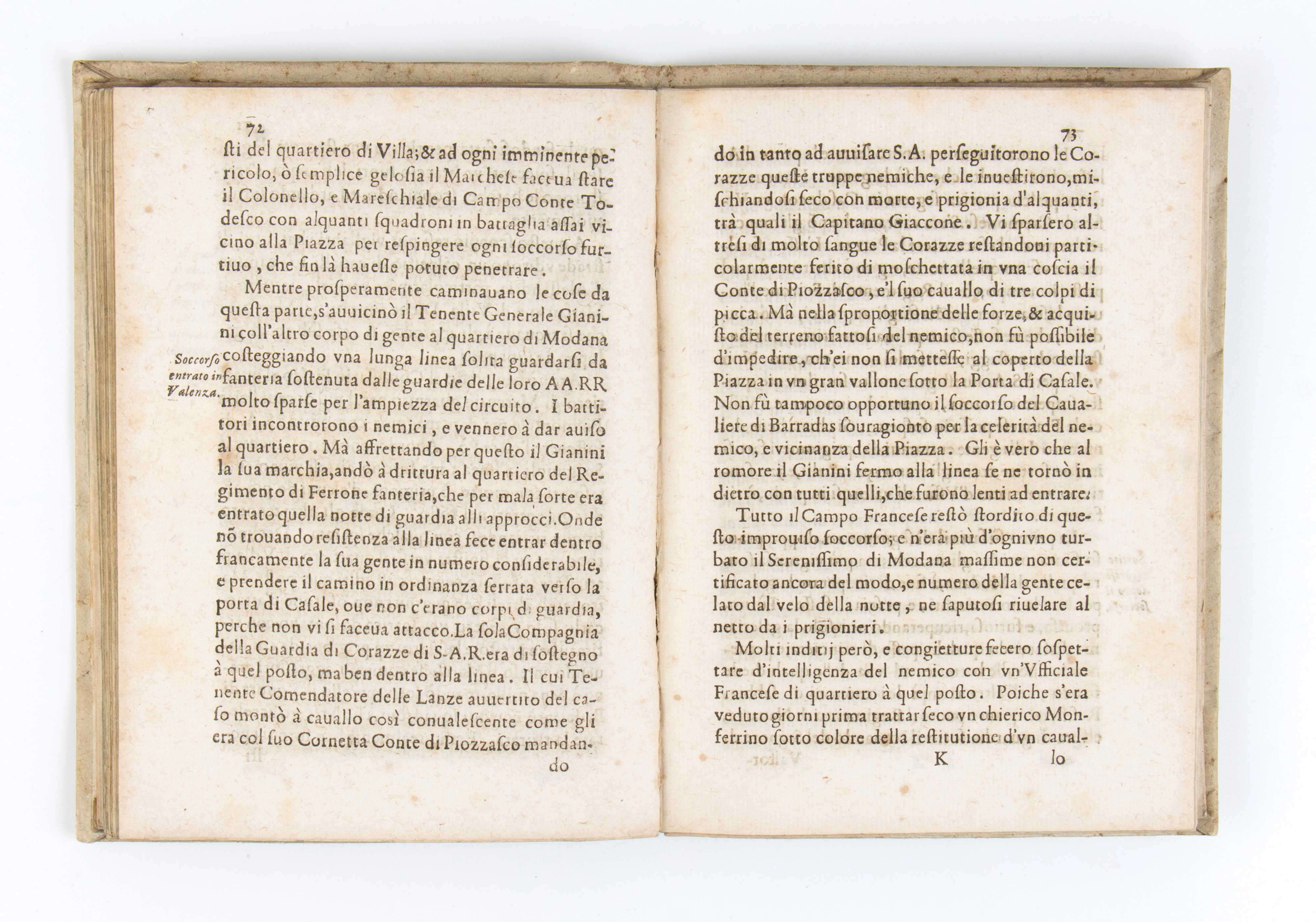 Pier Antonio Socini. L'assedio di Valenza del Po Dell'anno 1656. Torino 1657