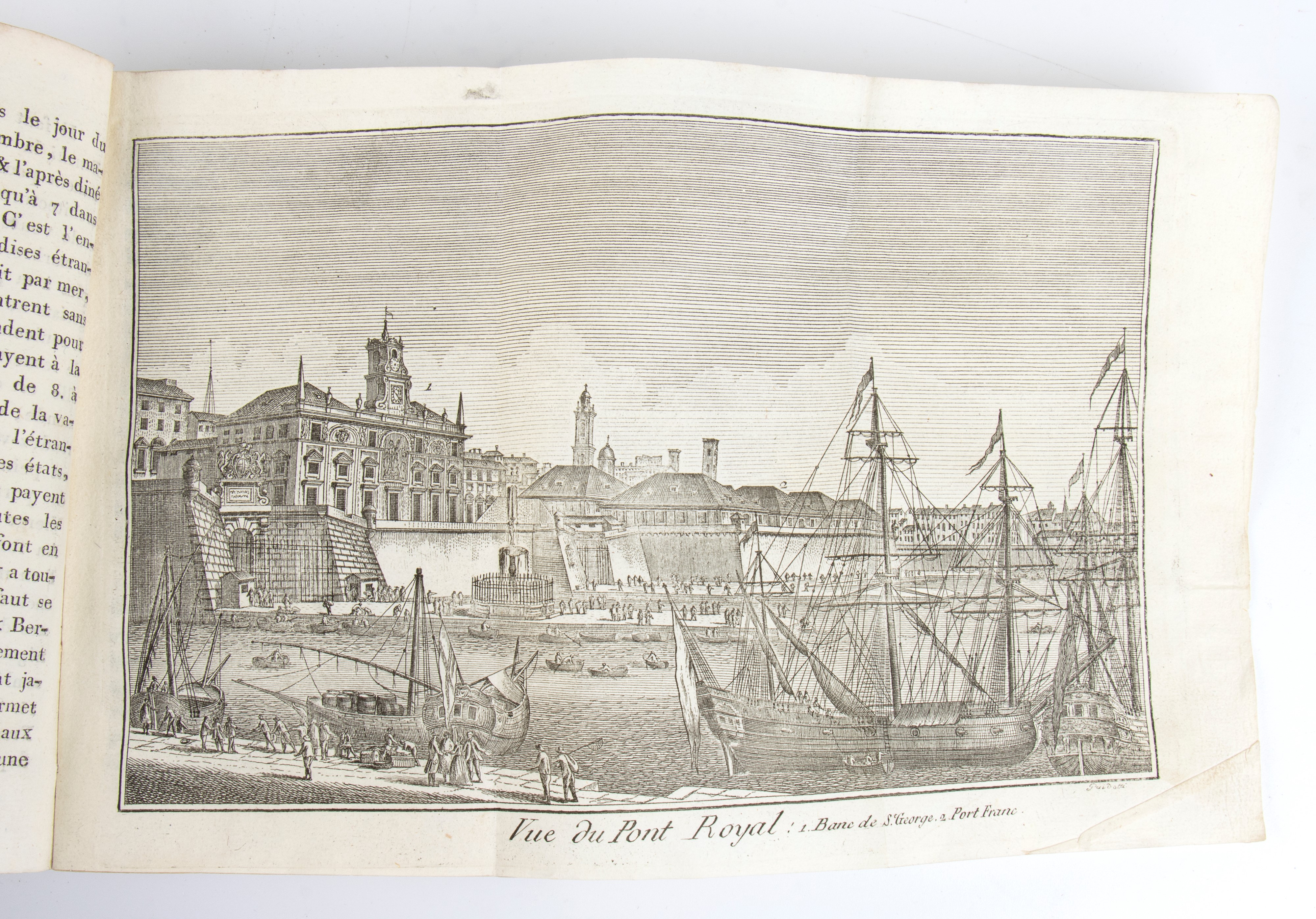 Ortica Agostino. Description Des Beautés De Genes Et De Ses Environs. Genova 1792