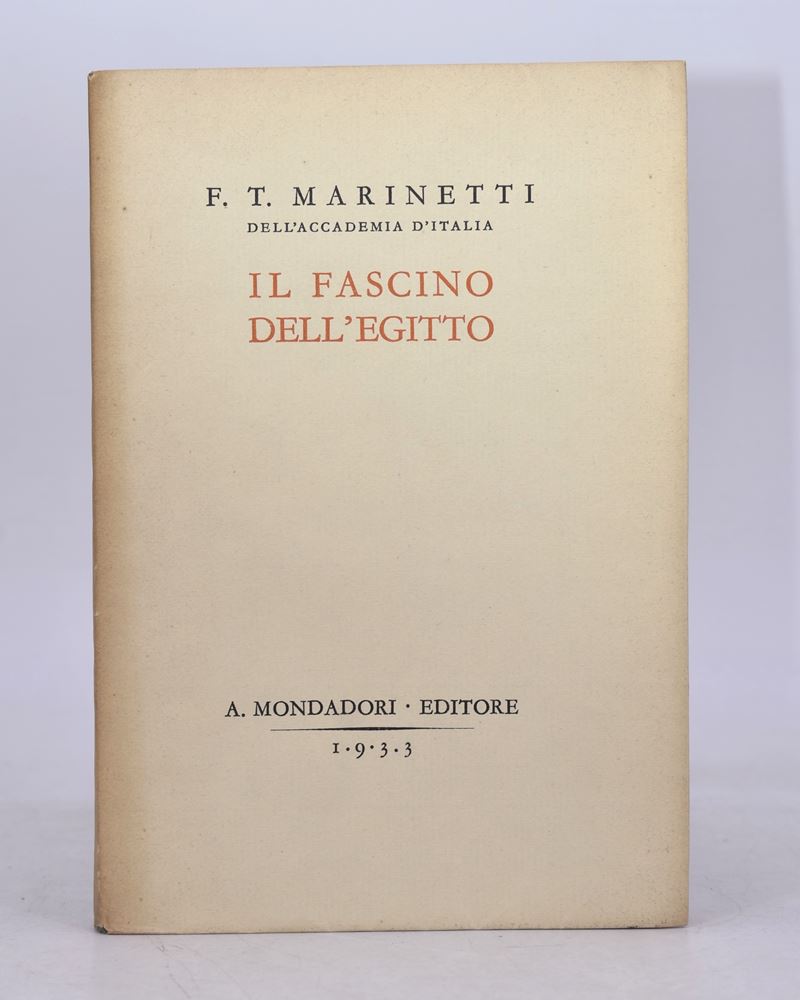 Marinetti. il Fascino Dell'egitto. 1982.