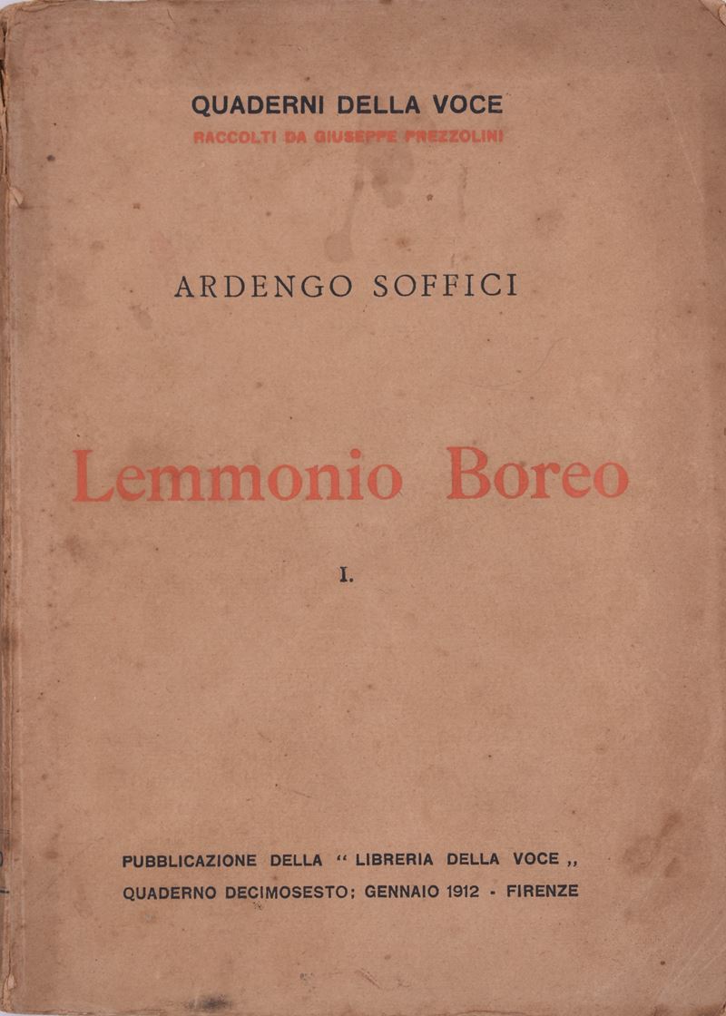 Soffici, Ardengo. Lemmonio Boreo. 1912.