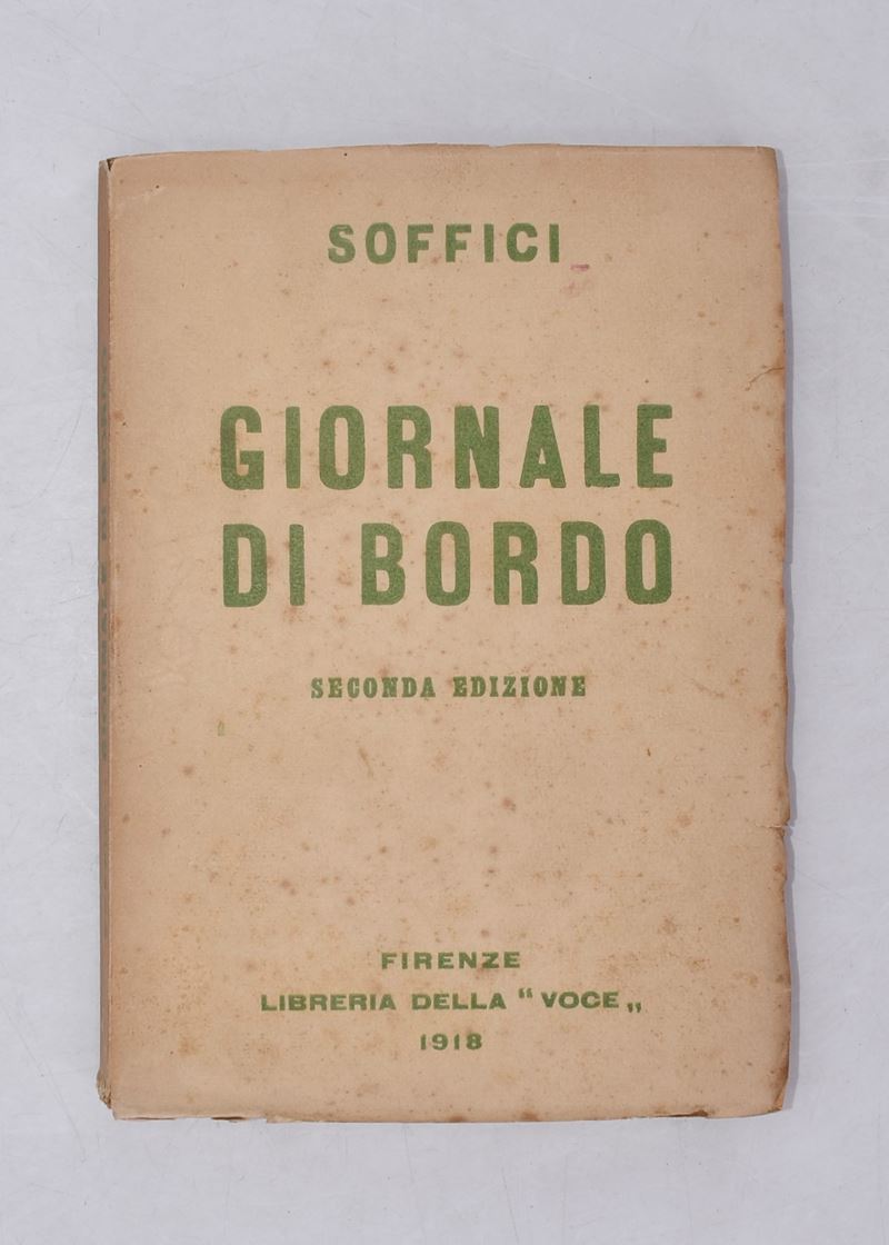 Soffici, Ardengo. Giornale di Bordo. 1918