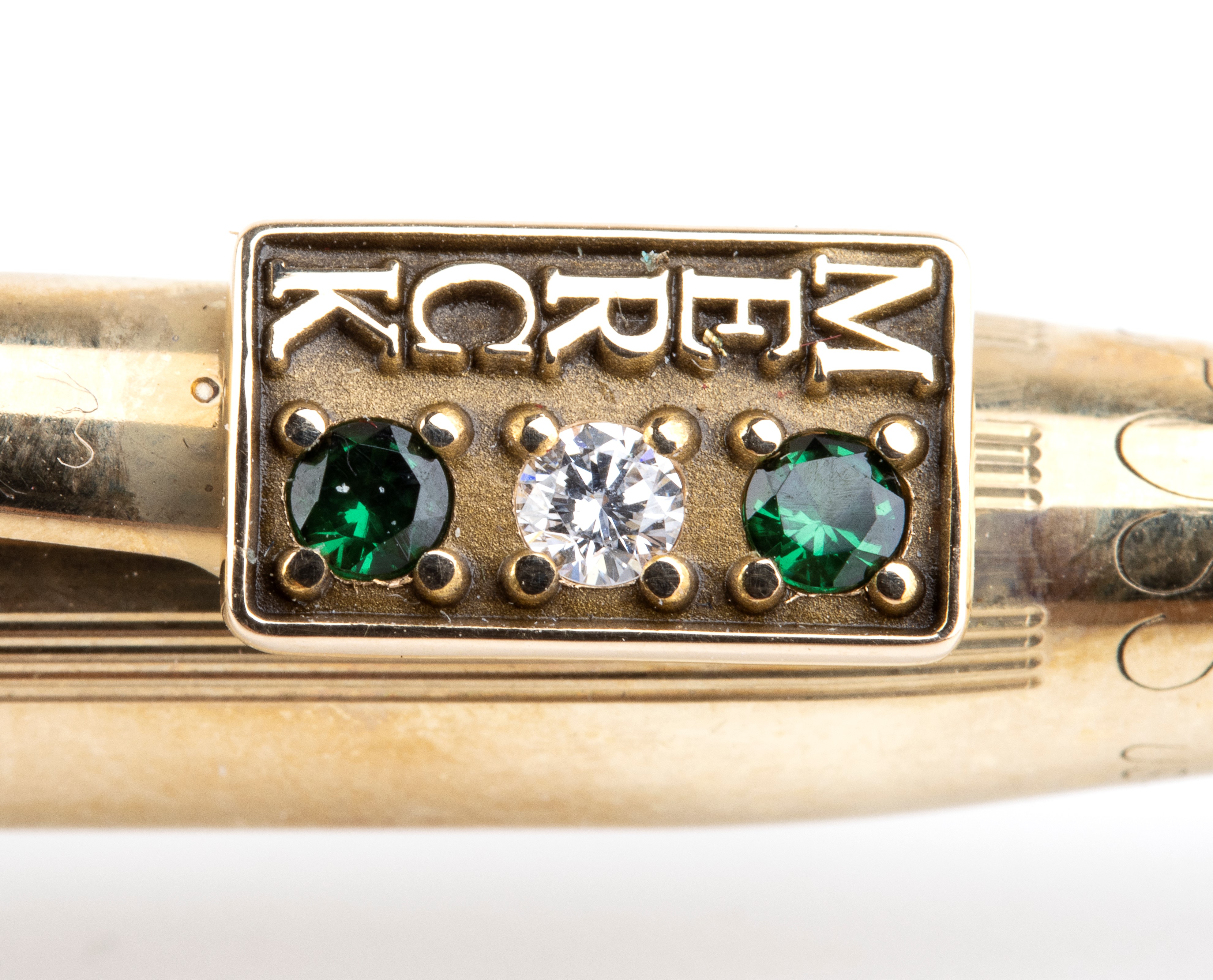 Due penne a sfera personalizzate Merck