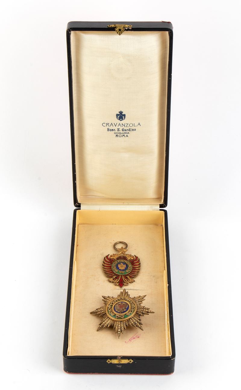 Italia, Regno,ordine di Skanderbeg, Gran Croce, Placca e Pendente