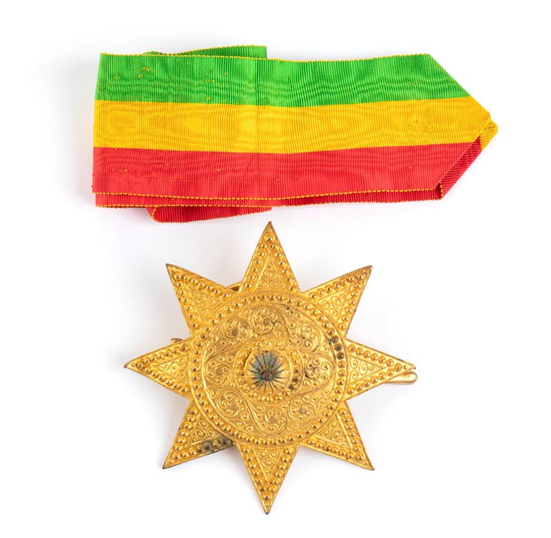 Ordine della Stella D'etiopia, Placca di Gran Croce