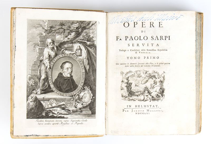 Opere di Paolo Sarpi 8 Vol. 1761