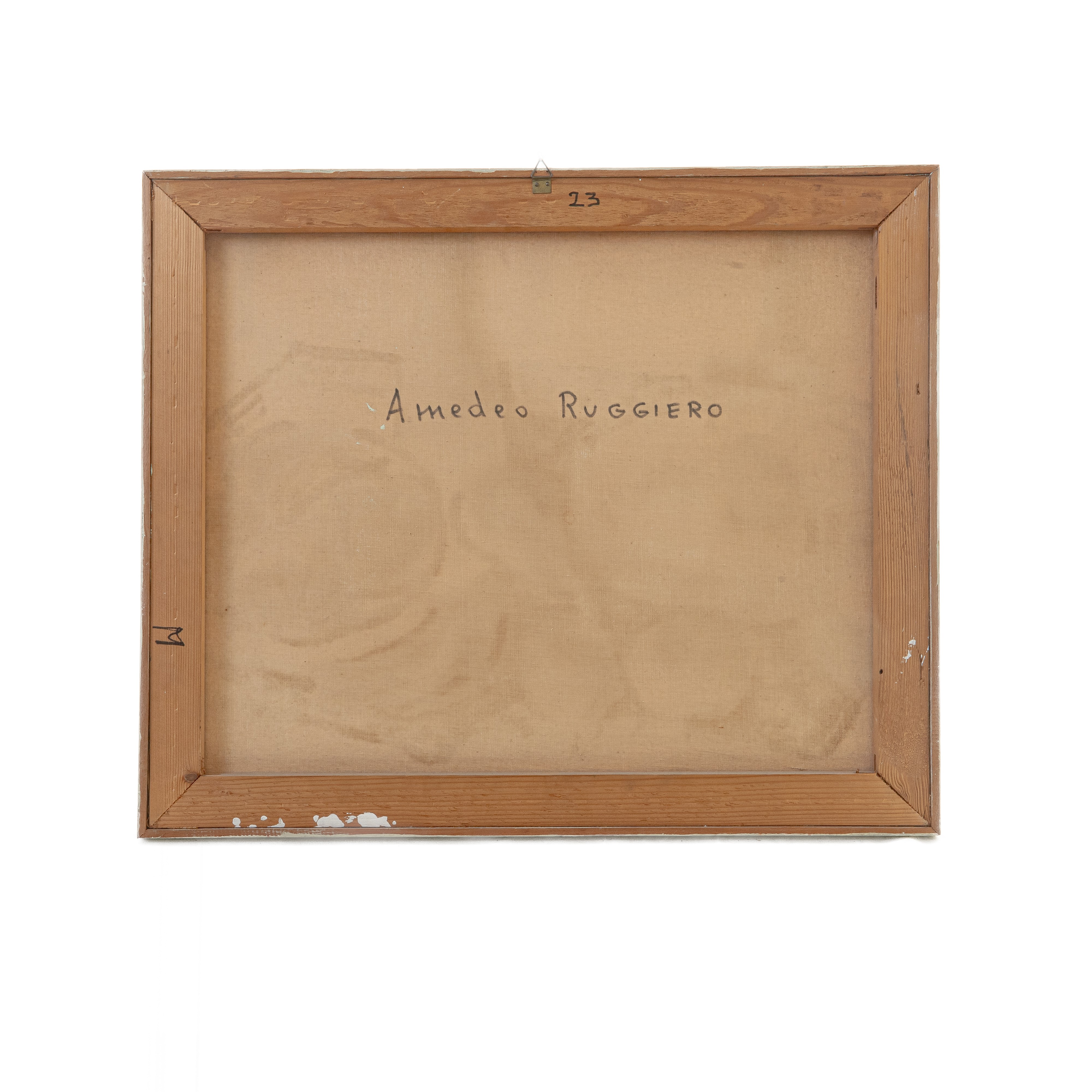 Amedeo Ruggiero - Natura Silente con Frutta e Vasellame