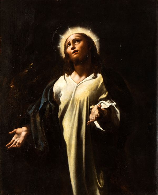 Artista emiliano, XVII secolo - Cristo nell'Orto