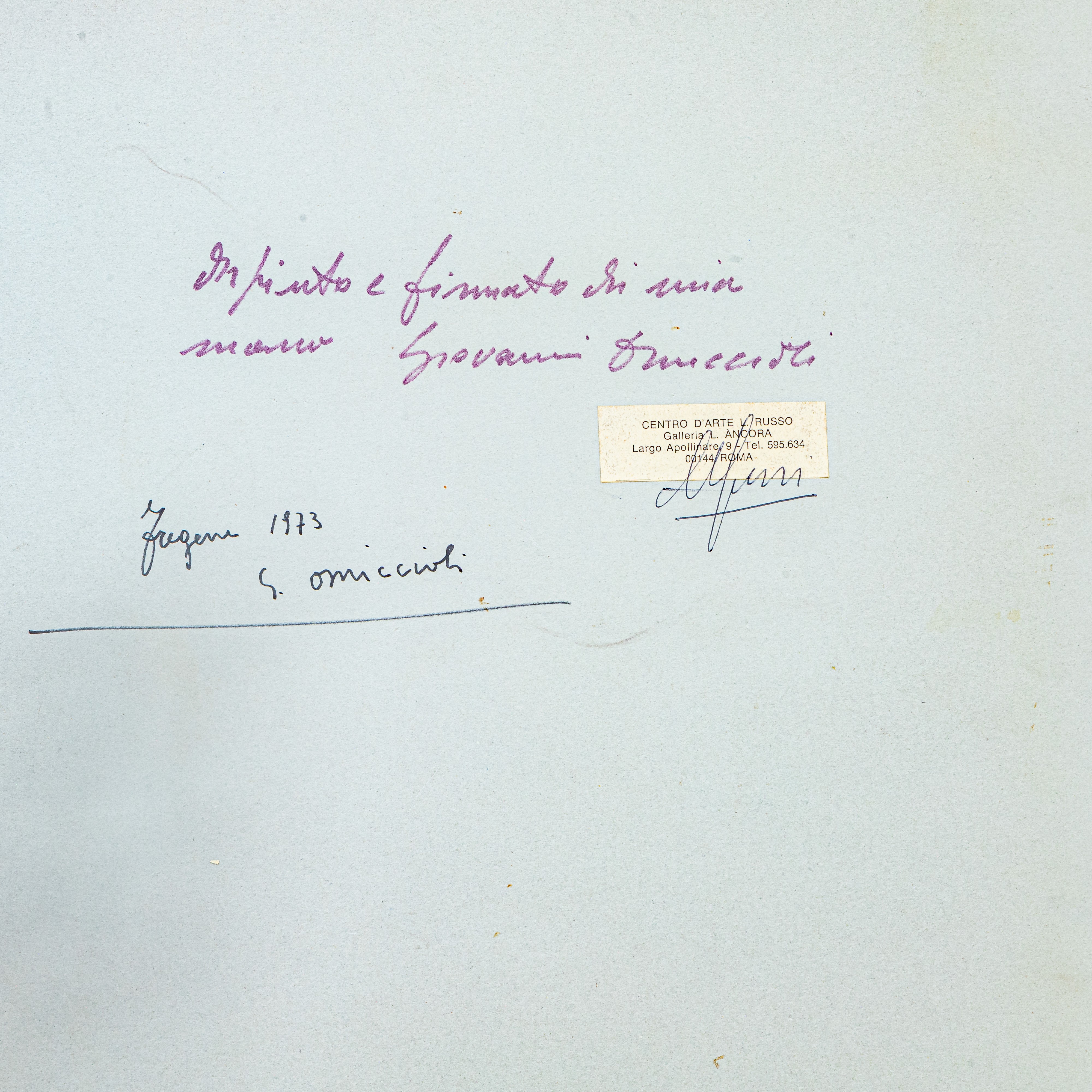 Giovanni Omiccioli - Fregene
