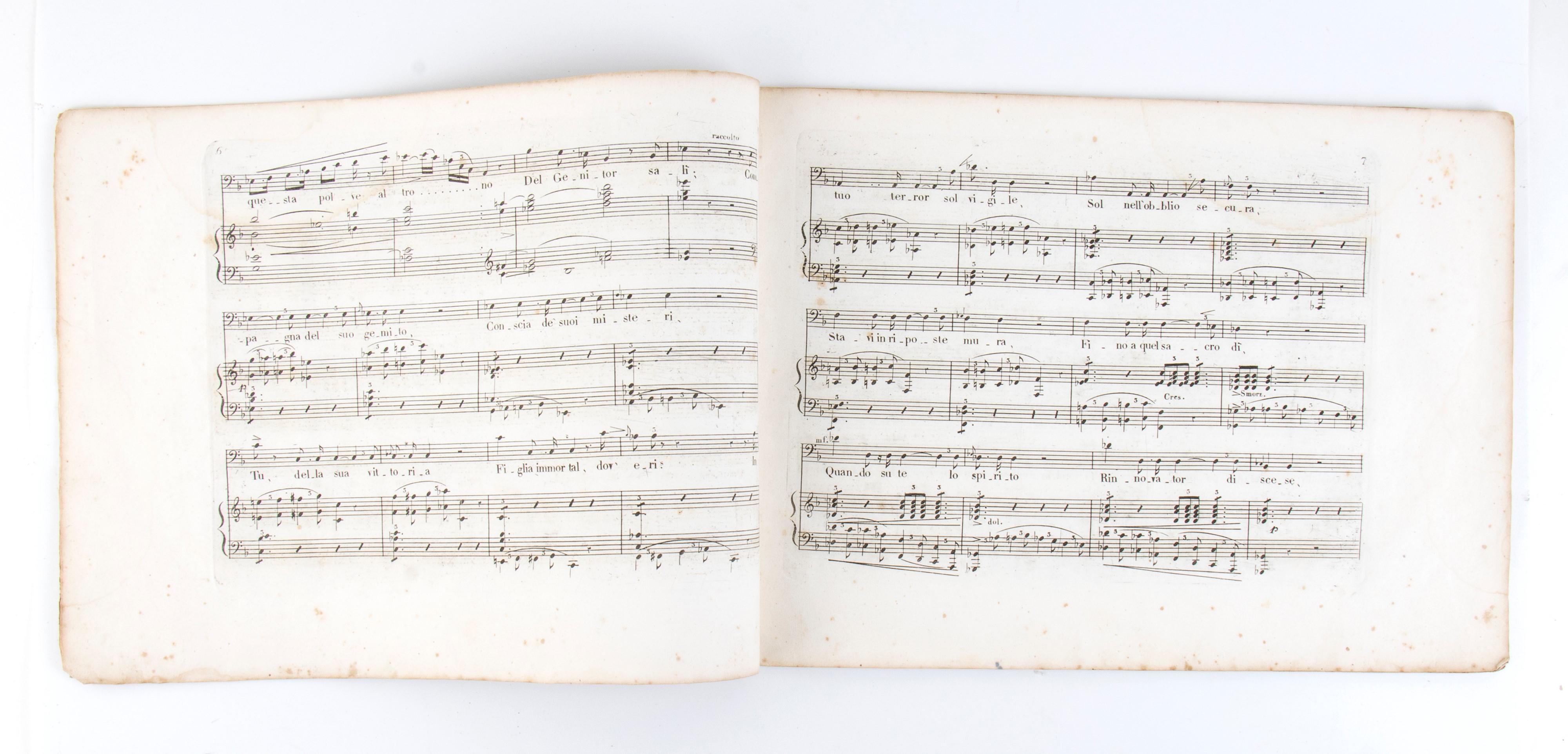 Gambarana, Giovanni Arcangelo. la Pentecoste Inno di Alessandro Manzoni Posto in Musica. Torino, ...