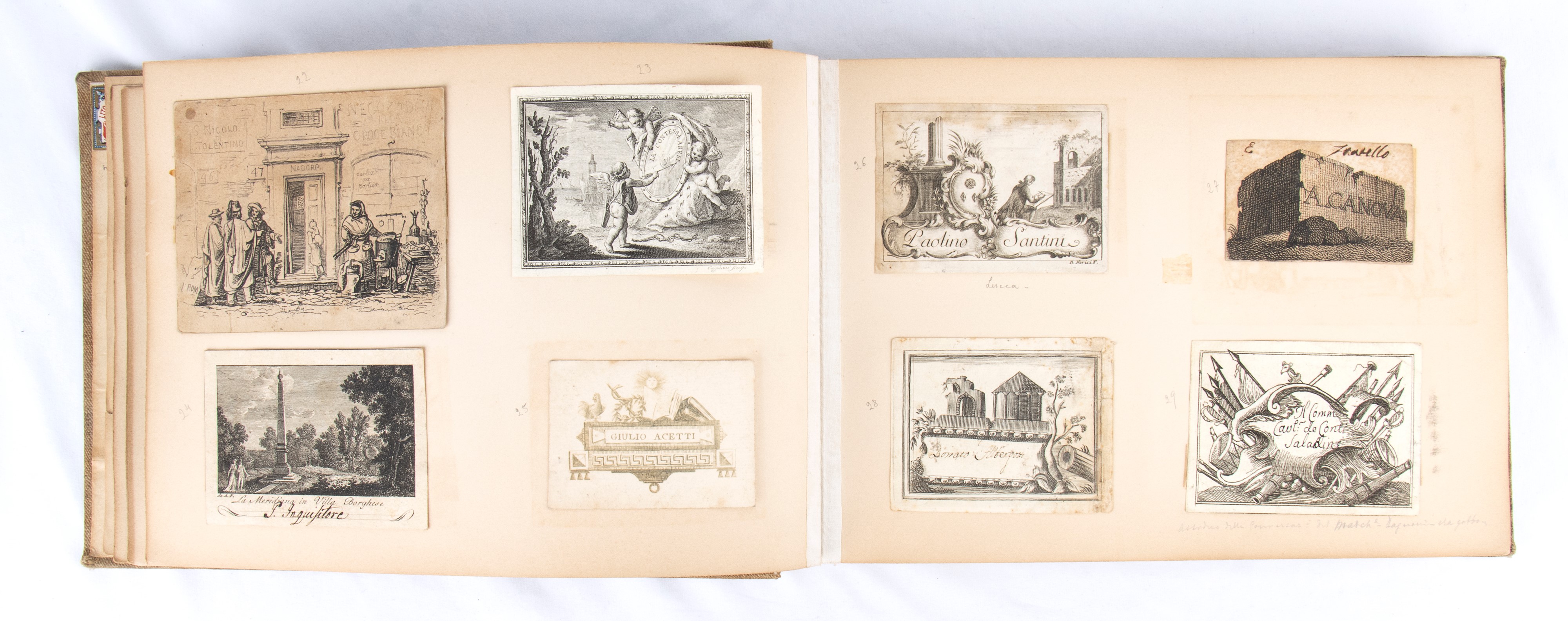 Album Contenitore Collezione di Biglietti da Visita