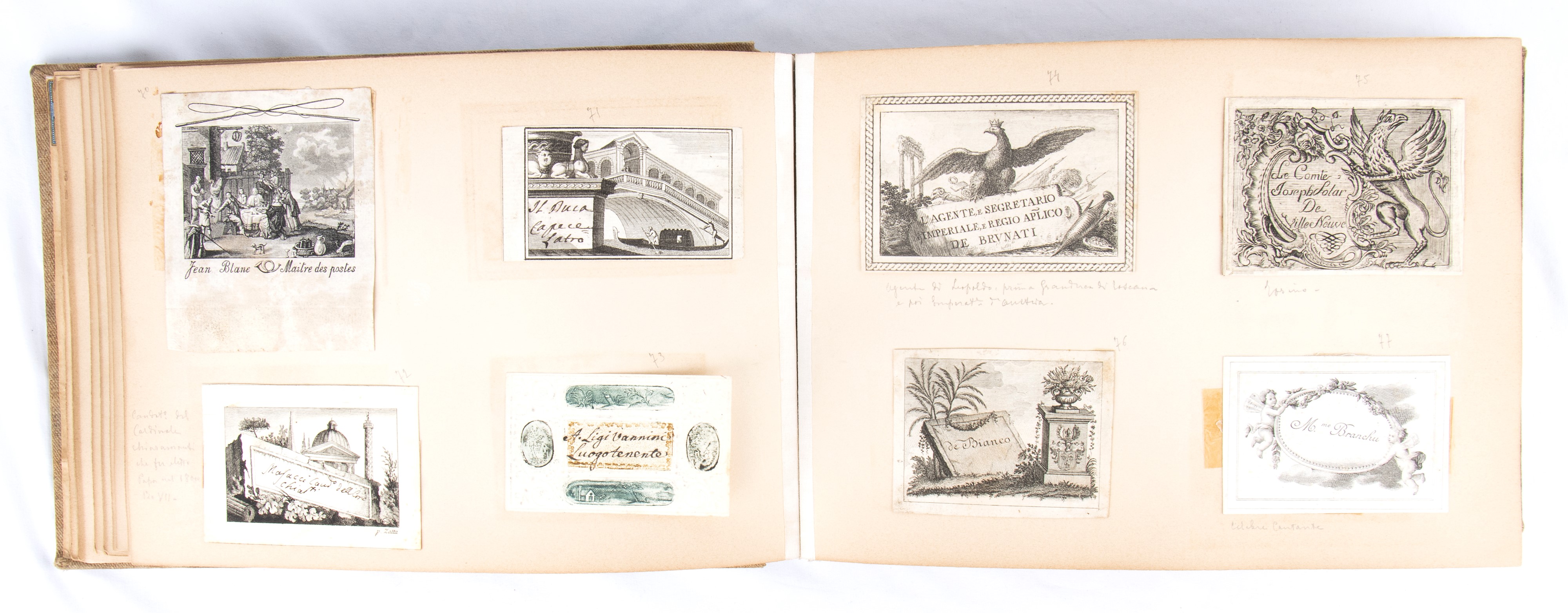 Album Contenitore Collezione di Biglietti da Visita
