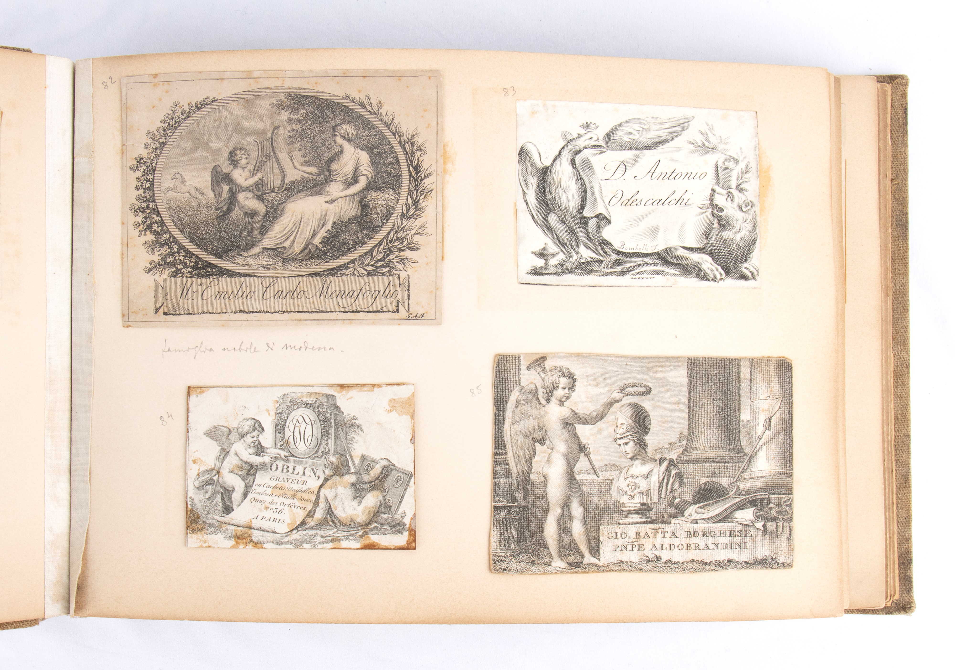 Album Contenitore Collezione di Biglietti da Visita