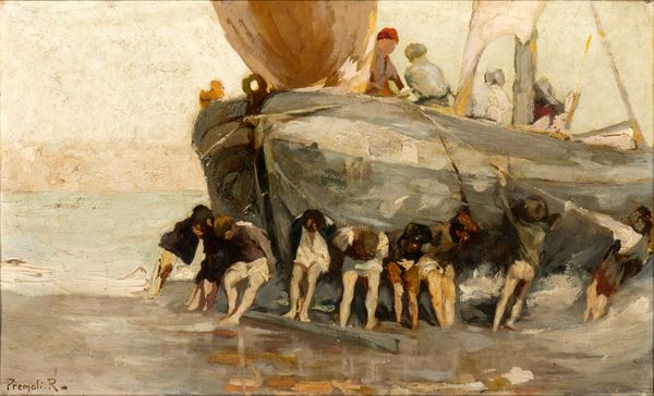 RODOLFO PREMOLI - Stranded boat