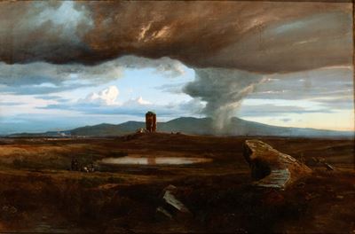 Campagna Romana con Temporale