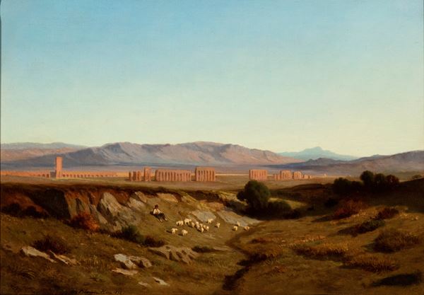 JEAN-ACHILLE BENOUVILLE - Roman aqueduct