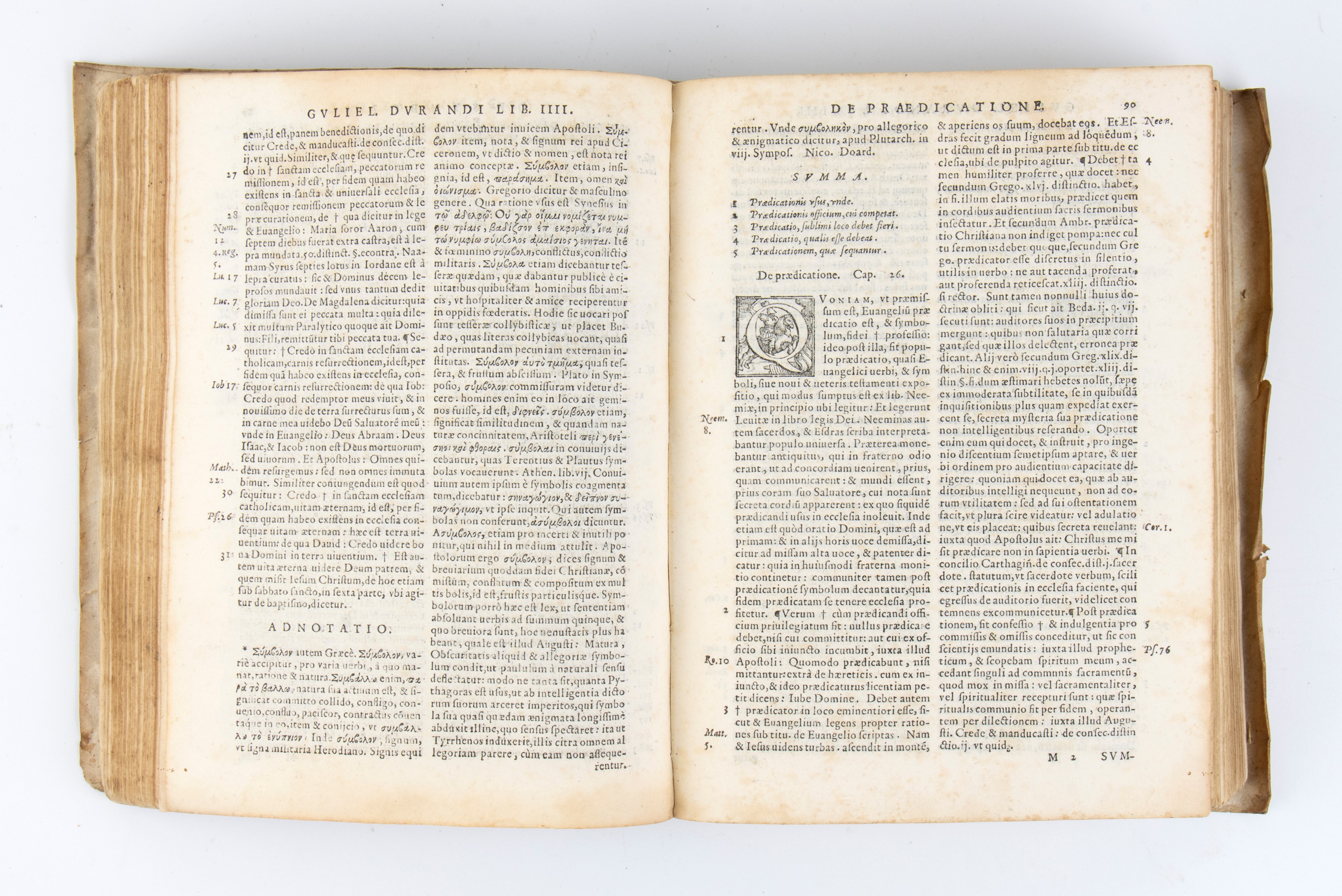 Guilelmus Durantus. Rationale Divinorum. Venezia 1568