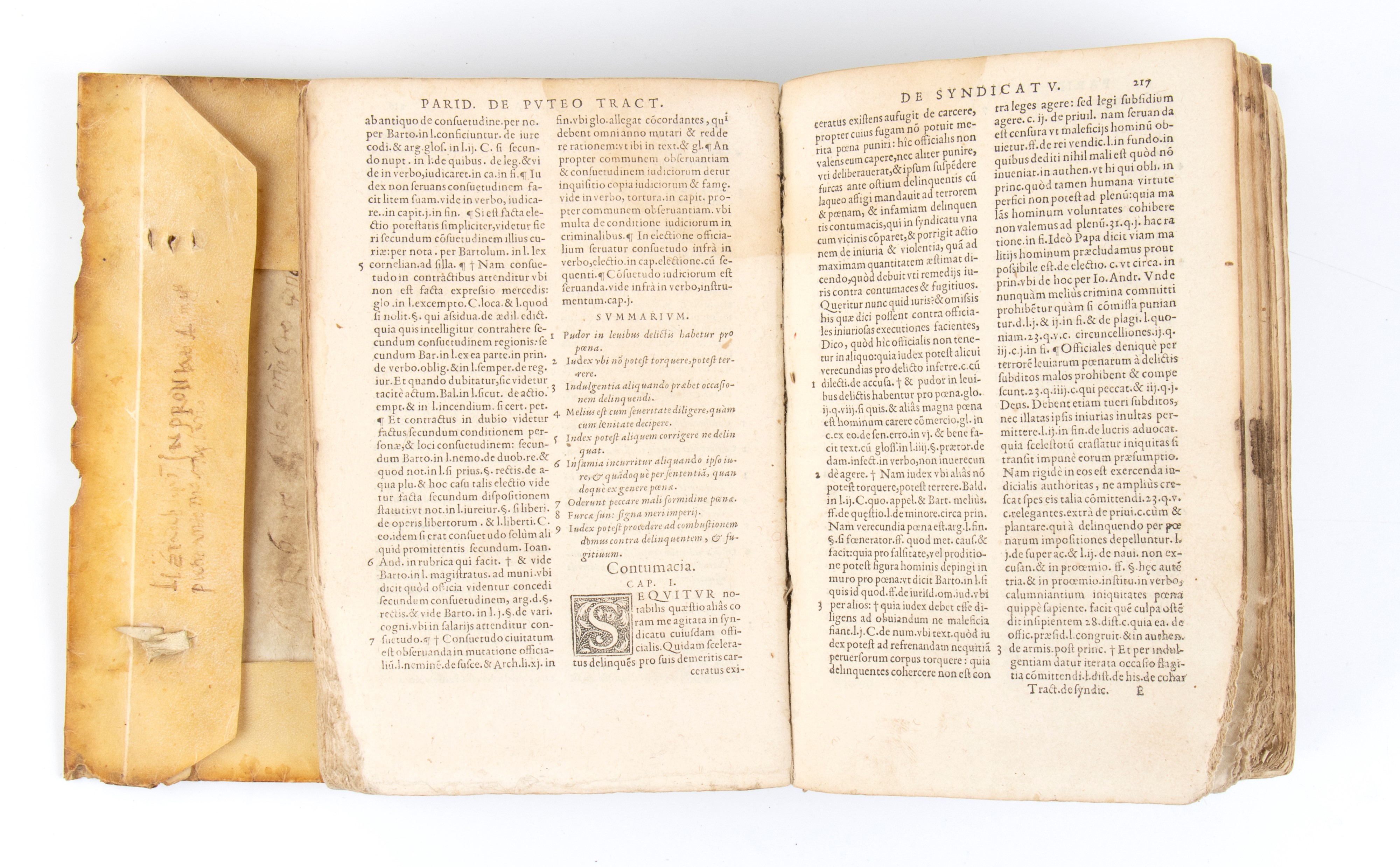 Saraina Gabriele. Tractatus De Syndicatum Variorum Authorum. Lione 1560
