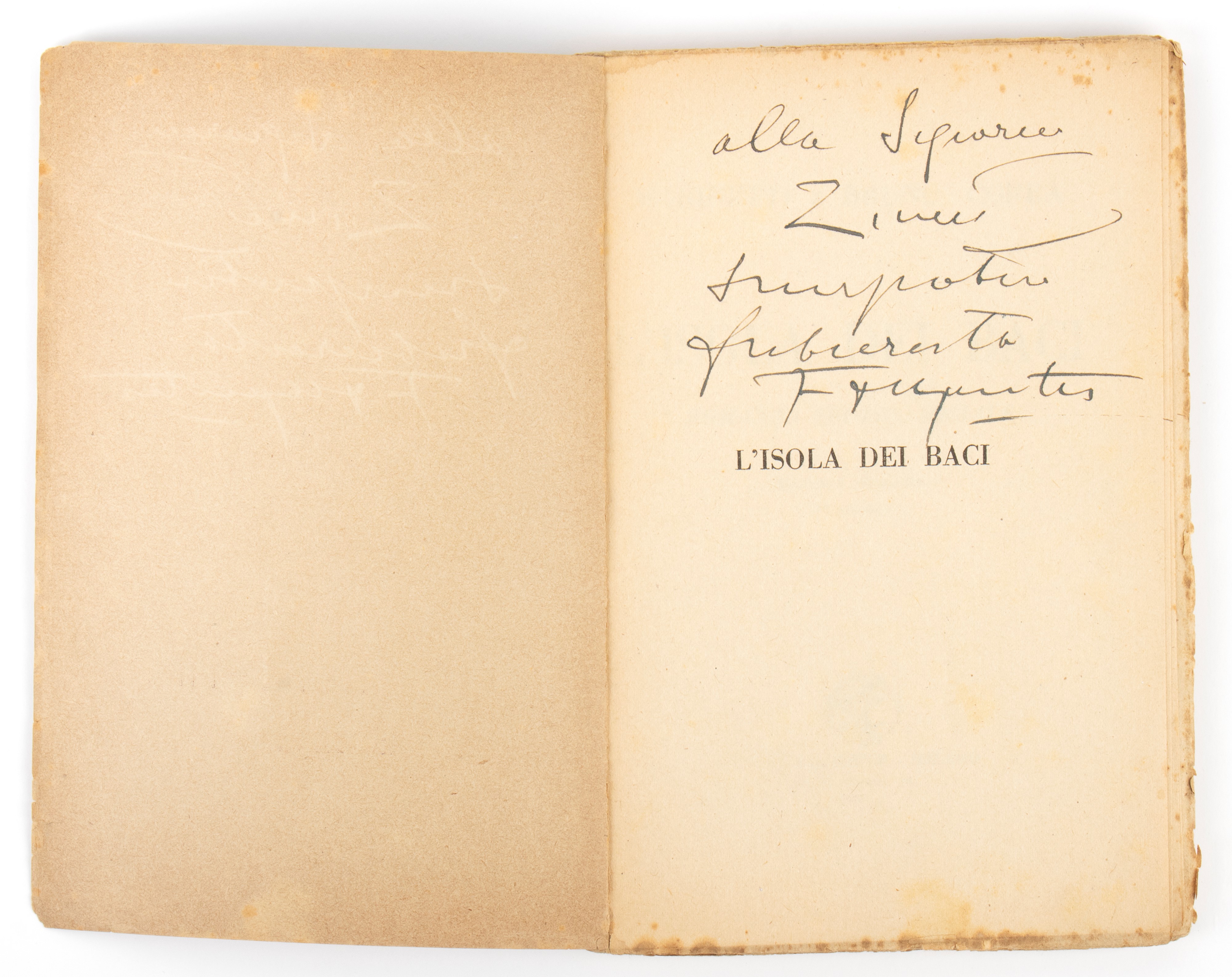 Futurismo - Marinetti , F.t. - Corra, Bruno - L'isola dei Baci