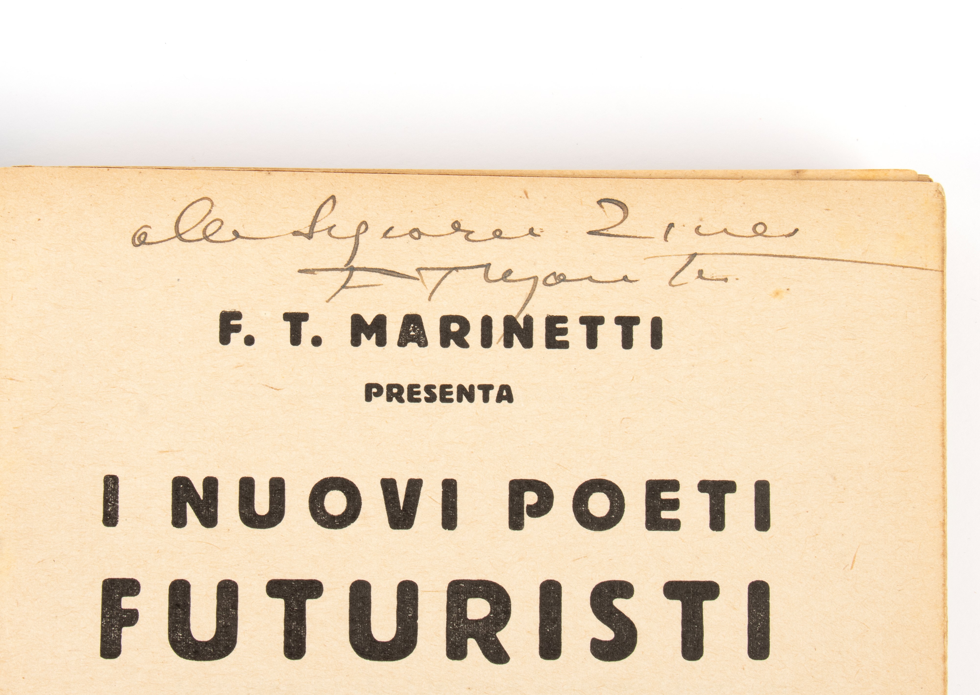 Futurismo - Marinetti, Filippo Tommaso (Alessandria d'Egitto, 22 dicembre 1876 – Bellagio, 2 dice...