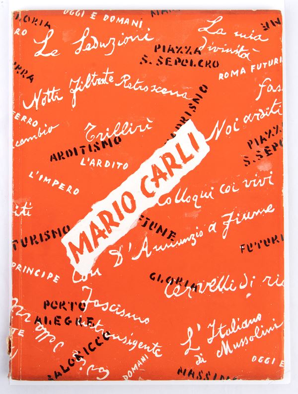 FUTURISMO, ARDITISMO - Marinetti, F.T. "MARIO CARLI"