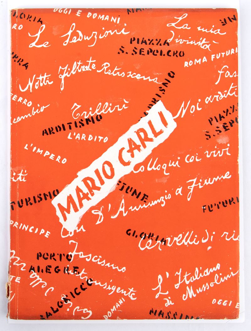 Futurismo, Arditismo - Marinetti, F.t. "mario Carli"