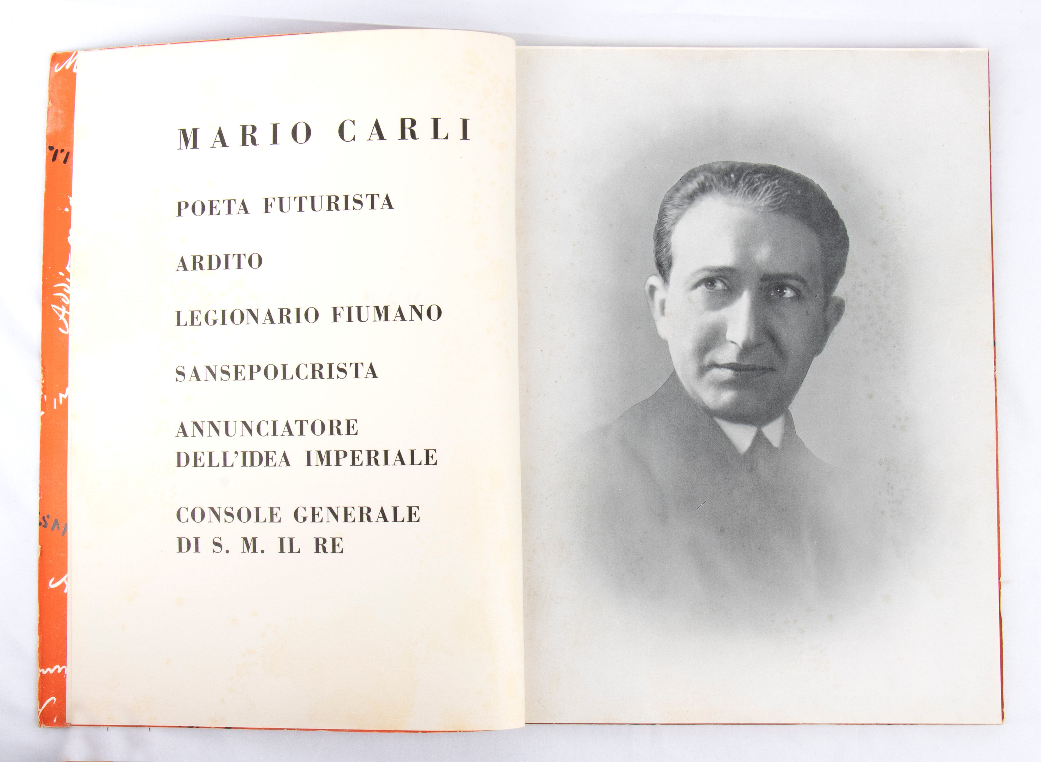 FUTURISMO, ARDITISMO - Marinetti, F.T. "MARIO CARLI"